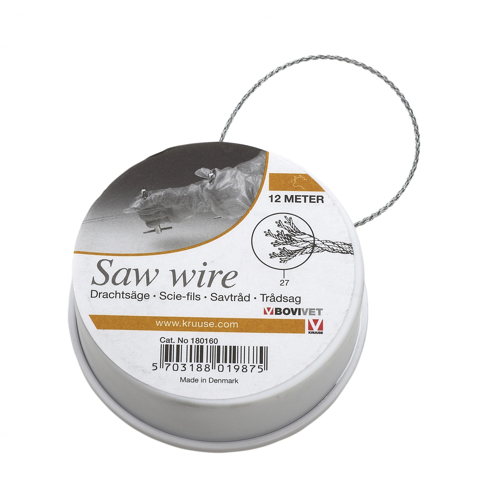 Szülészeti drótfűrész Bovivet 12 m x 1,4 mm