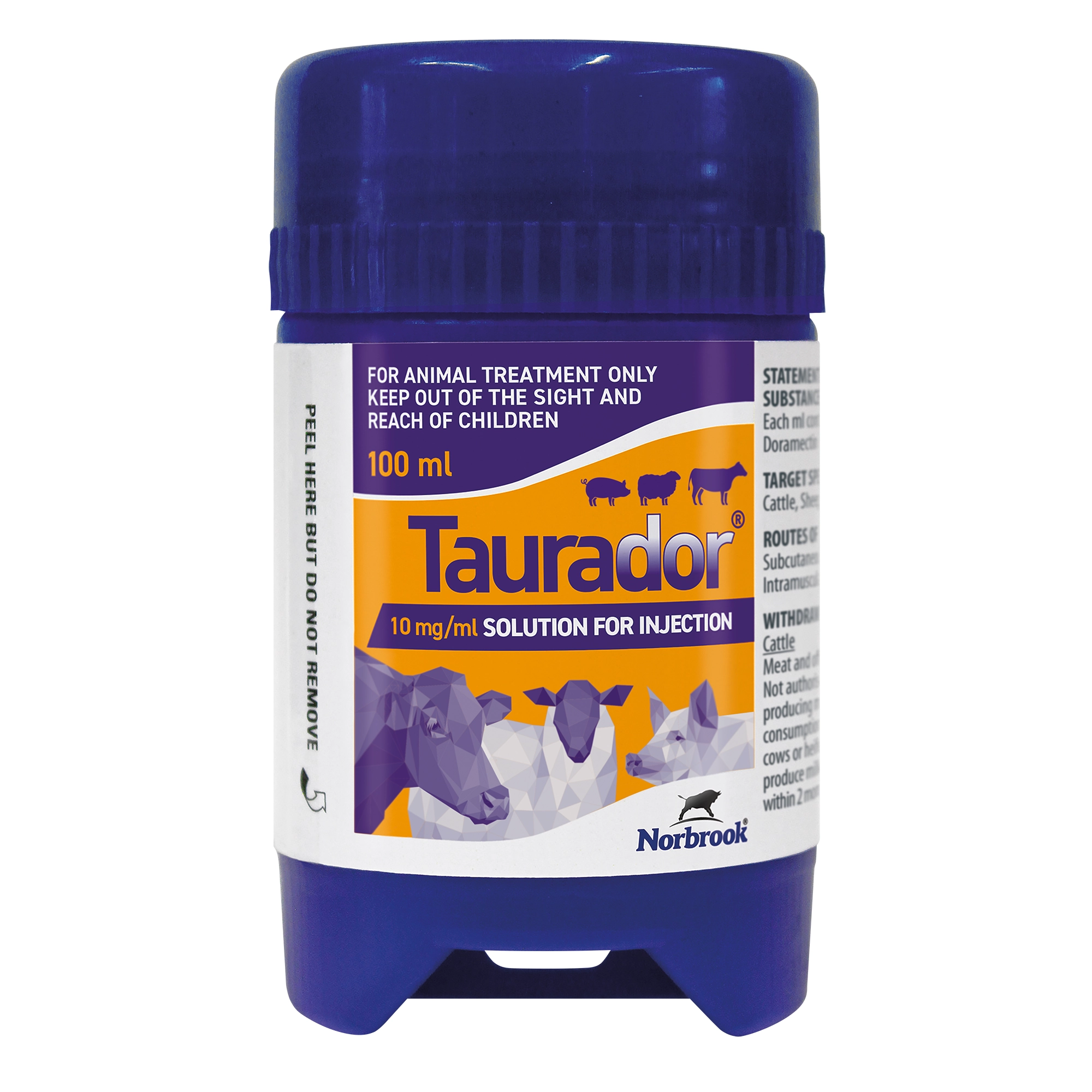 Taurador injekció 100 ml