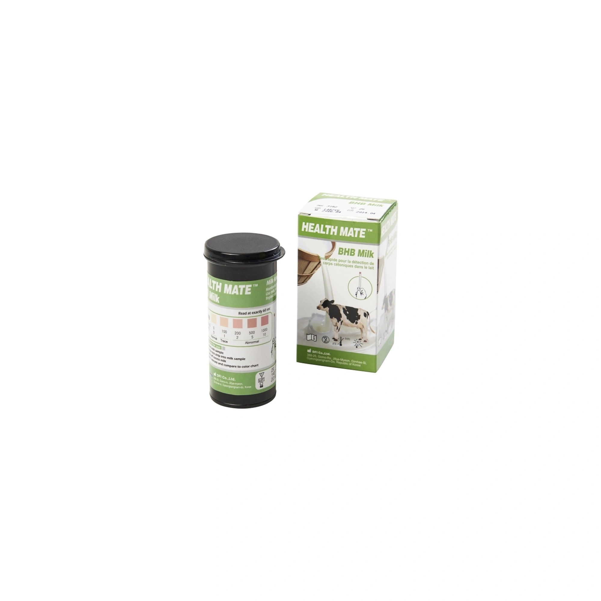 Tesztcsík Health Mate BHB Milk 25 db