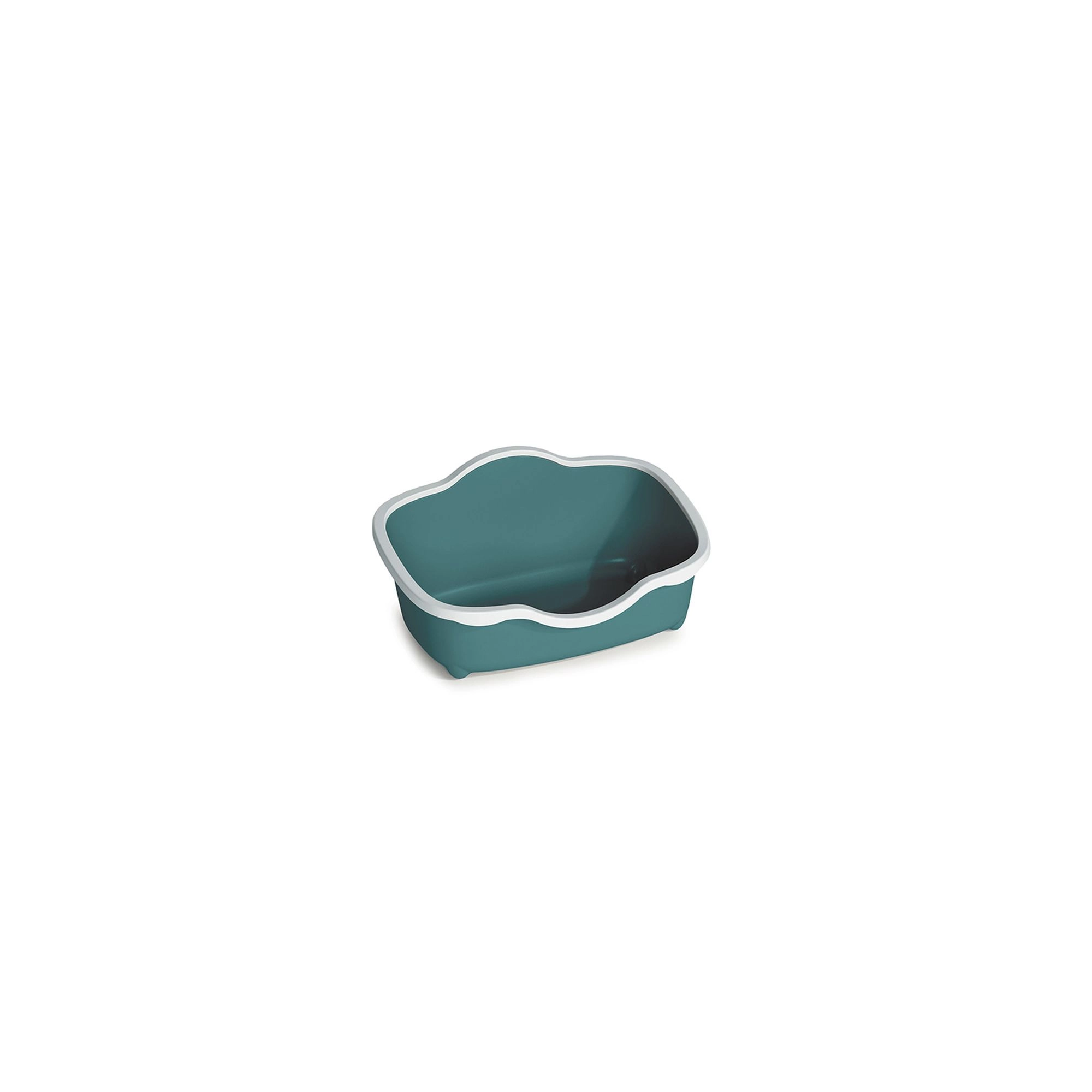 Trés Chic Macska Wc 56x38,5x26cm Fehér/Zöld