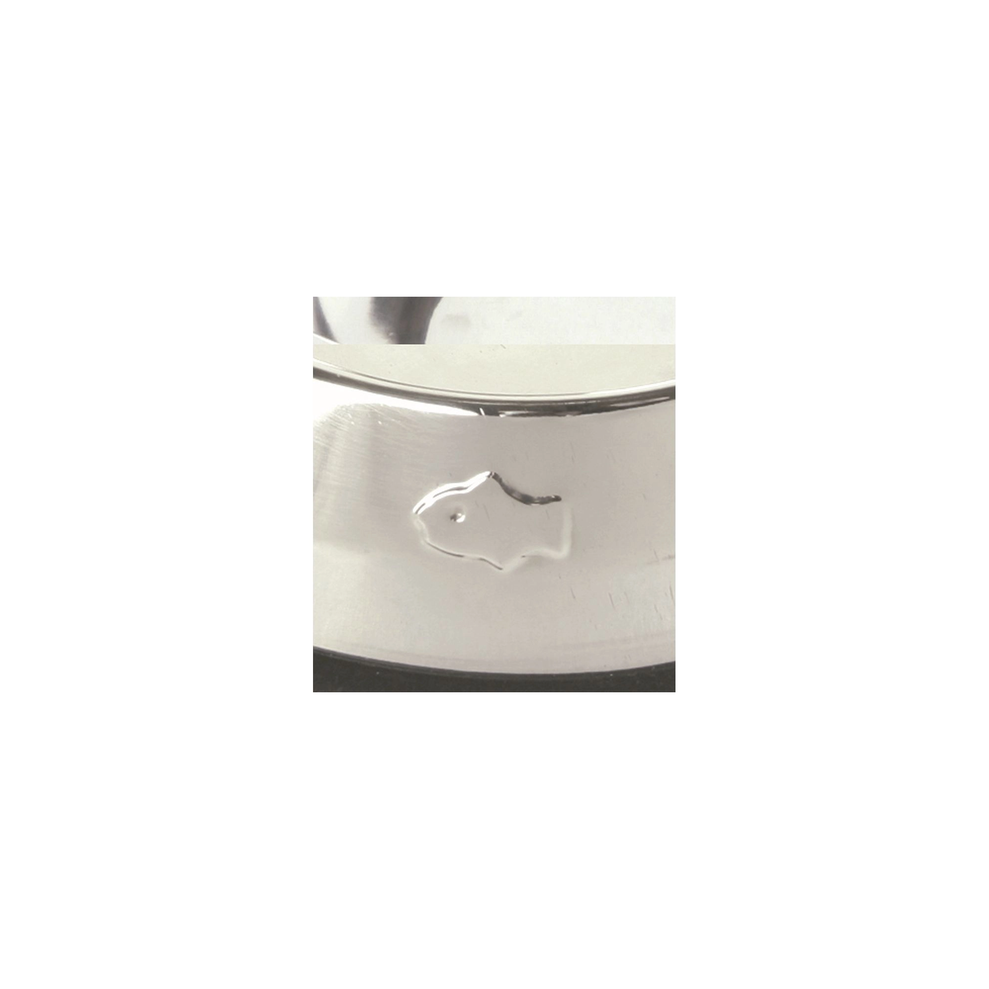 Trixie fém tál nyomott mintával 200ml/15cm