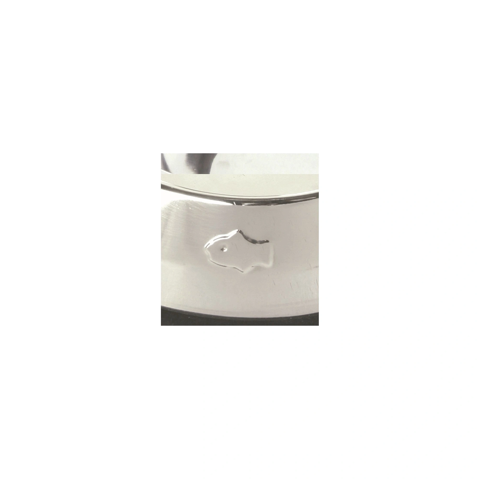 Trixie fém tál nyomott mintával 200ml/15cm