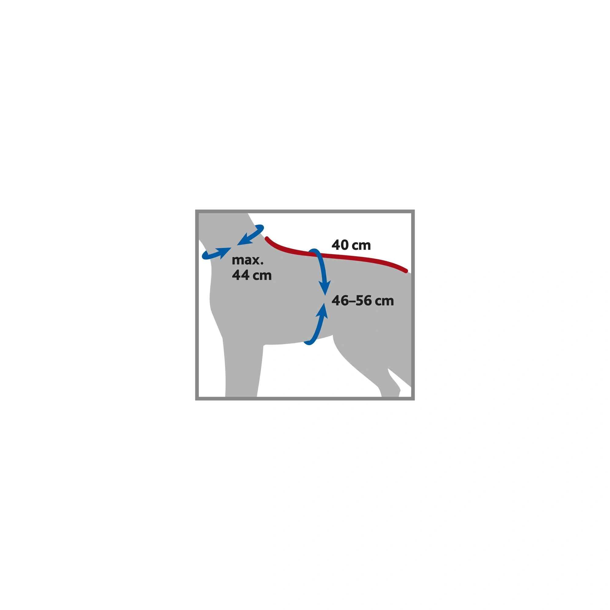 Trixie Fürdőköpeny Kutyának Frottír S 40cm Szürke