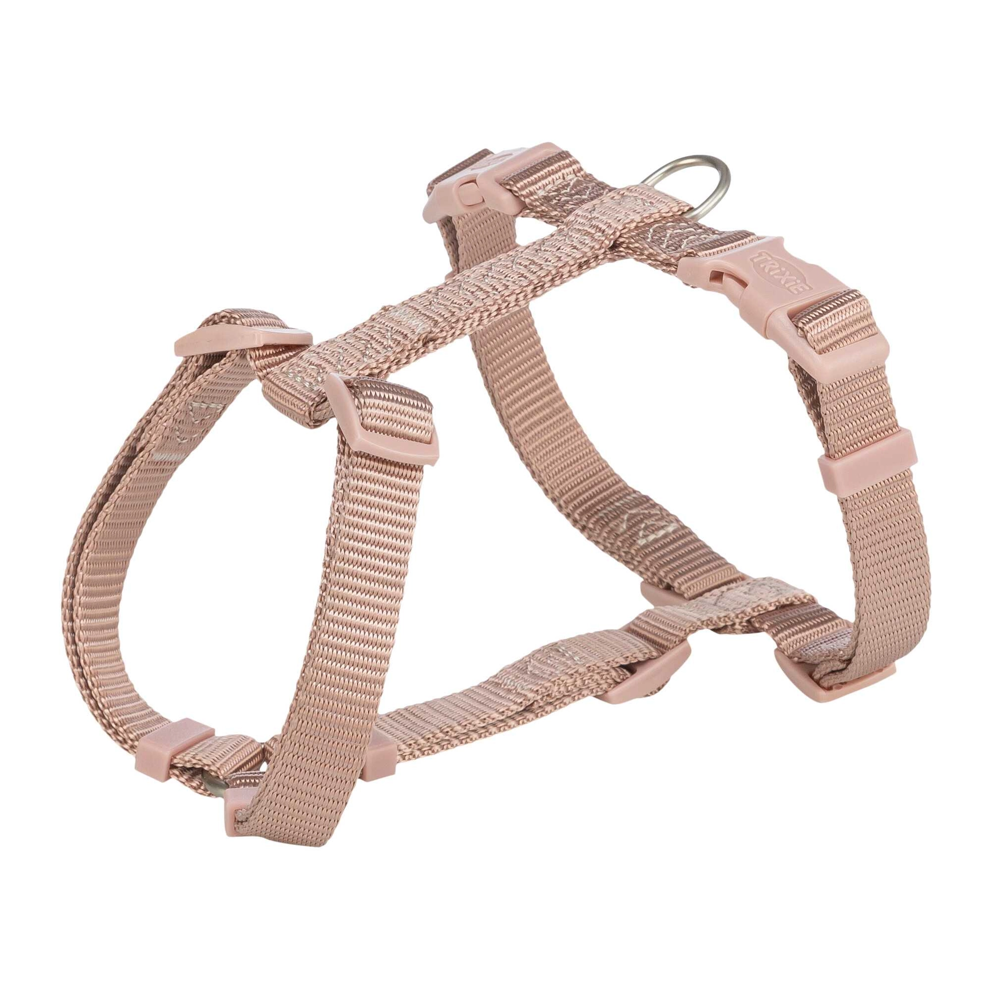 Trixie Hám-H Premium M-L: 52-75cm/20 mm, Világos rózsaszín