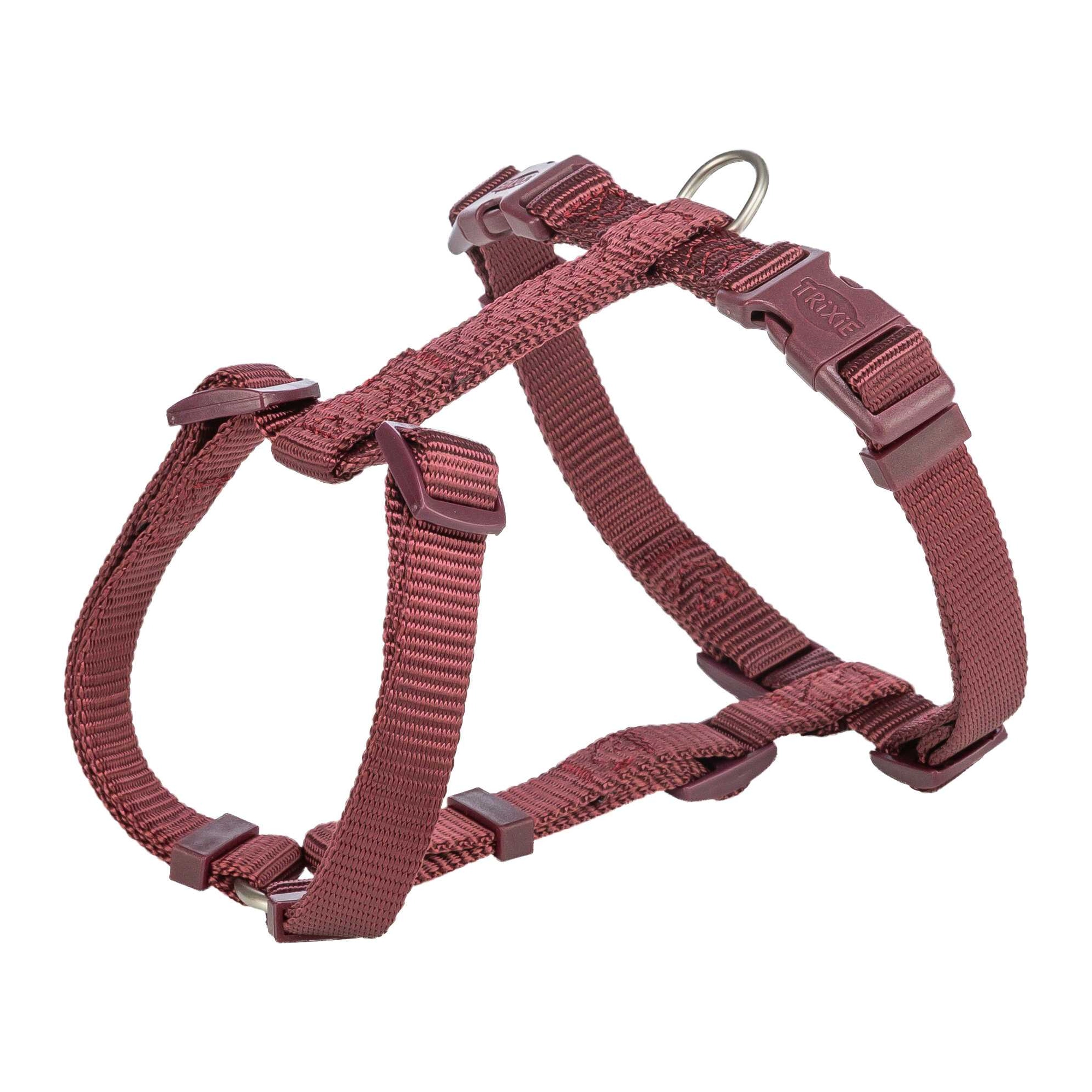Trixie Hám-H Premium XS-S: 30-44cm/10 mm, Bordó