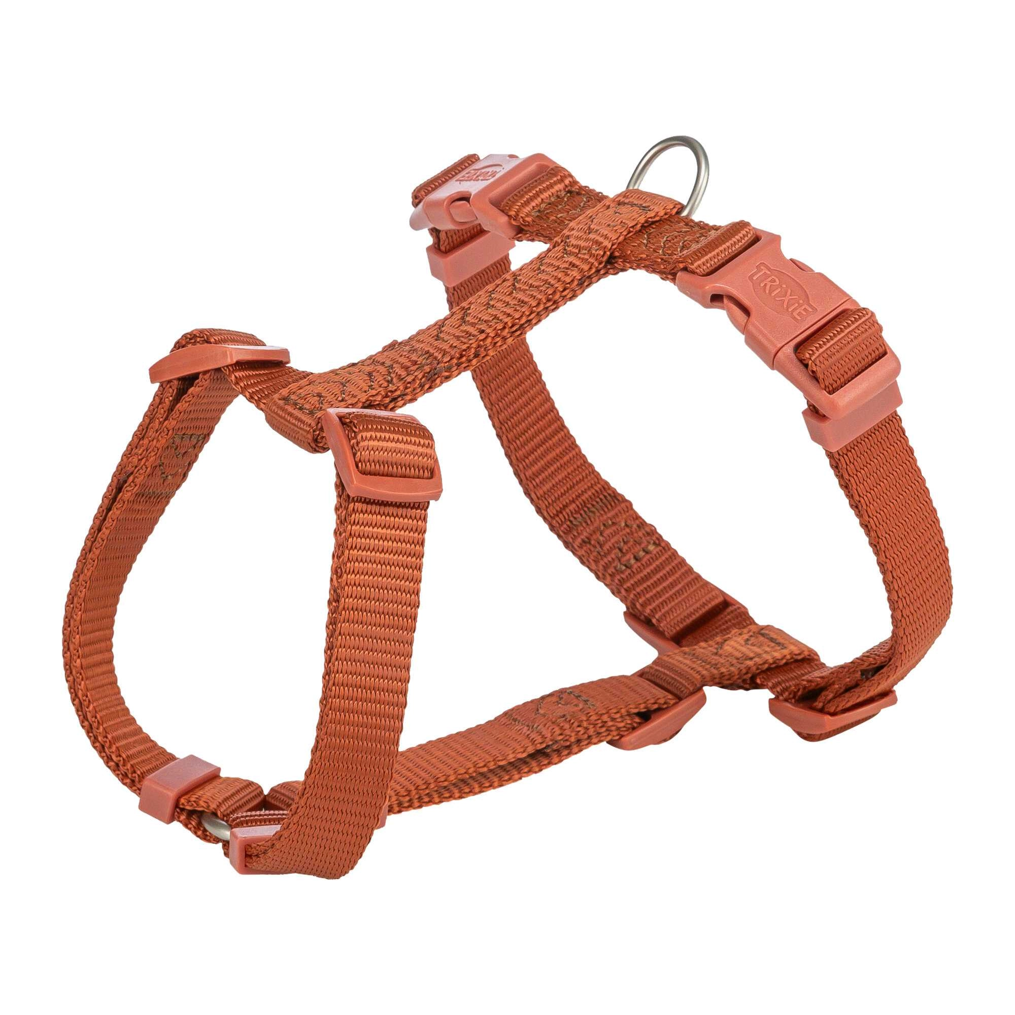 Trixie Hám-H Premium XS-S: 30-44cm/10 mm, Rozsdabarna