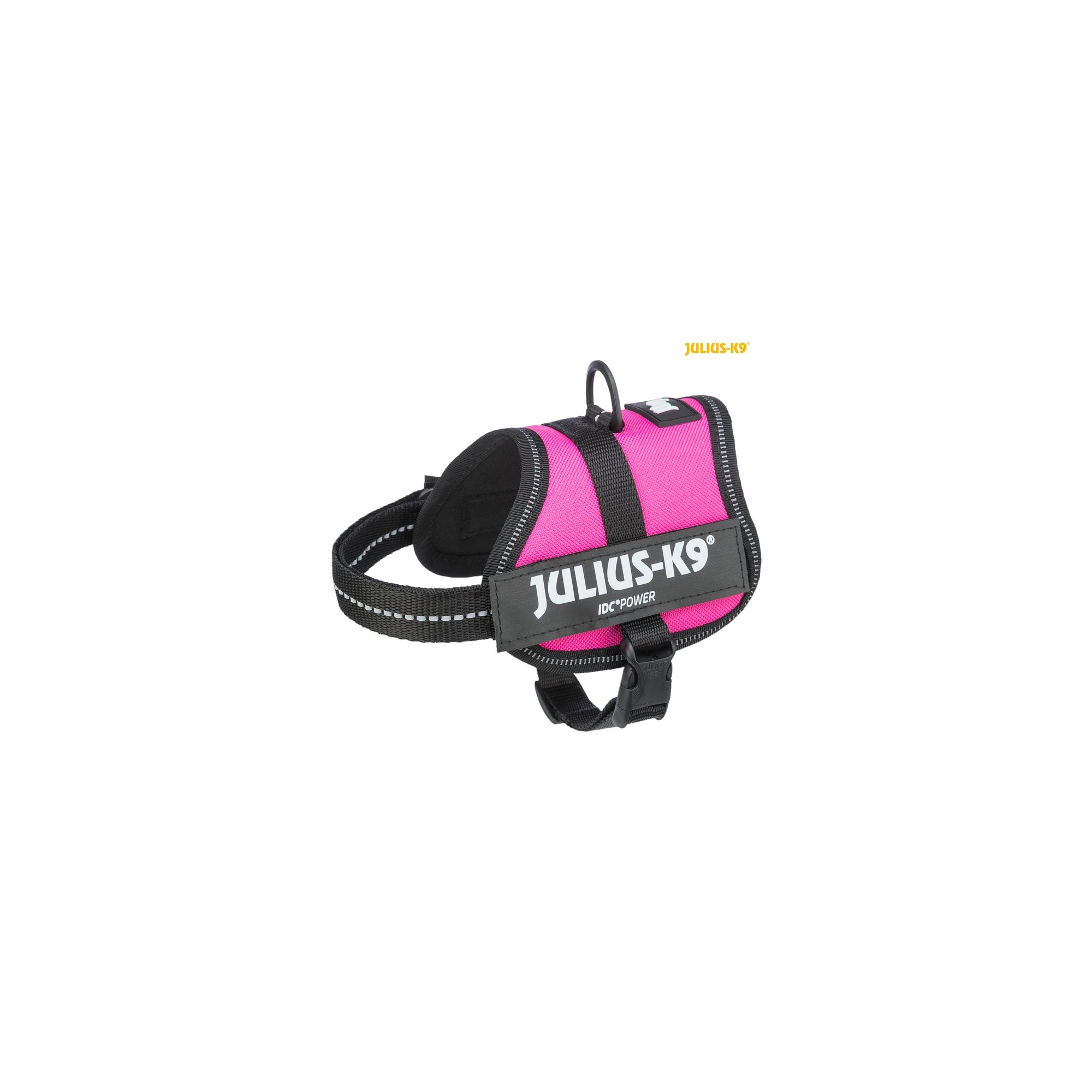 Trixie Hám Julius-K9 Power, 2XS/Baby 2: 33–45 cm/18 mm, Fukszia