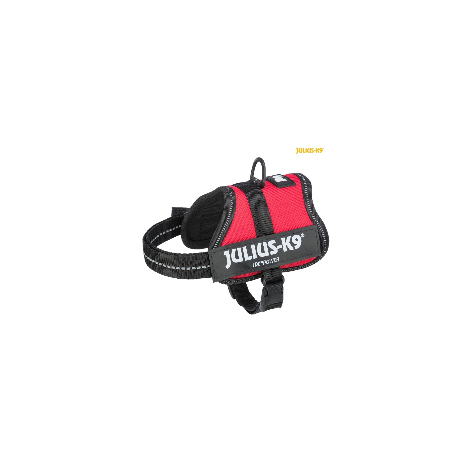 Trixie Hám Julius-K9 Power, 2XS/Baby 2: 33–45 cm/18 mm, Piros