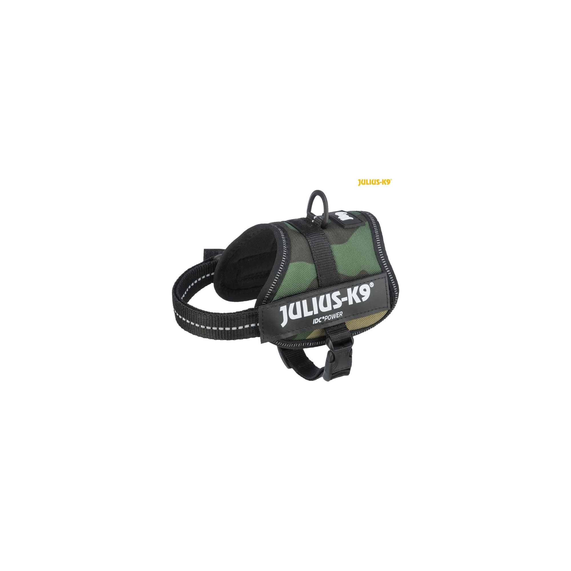 Trixie Hám Julius-K9 Power, 2XS/Baby 2: 33–45 cm/18 mm, Terepmintás