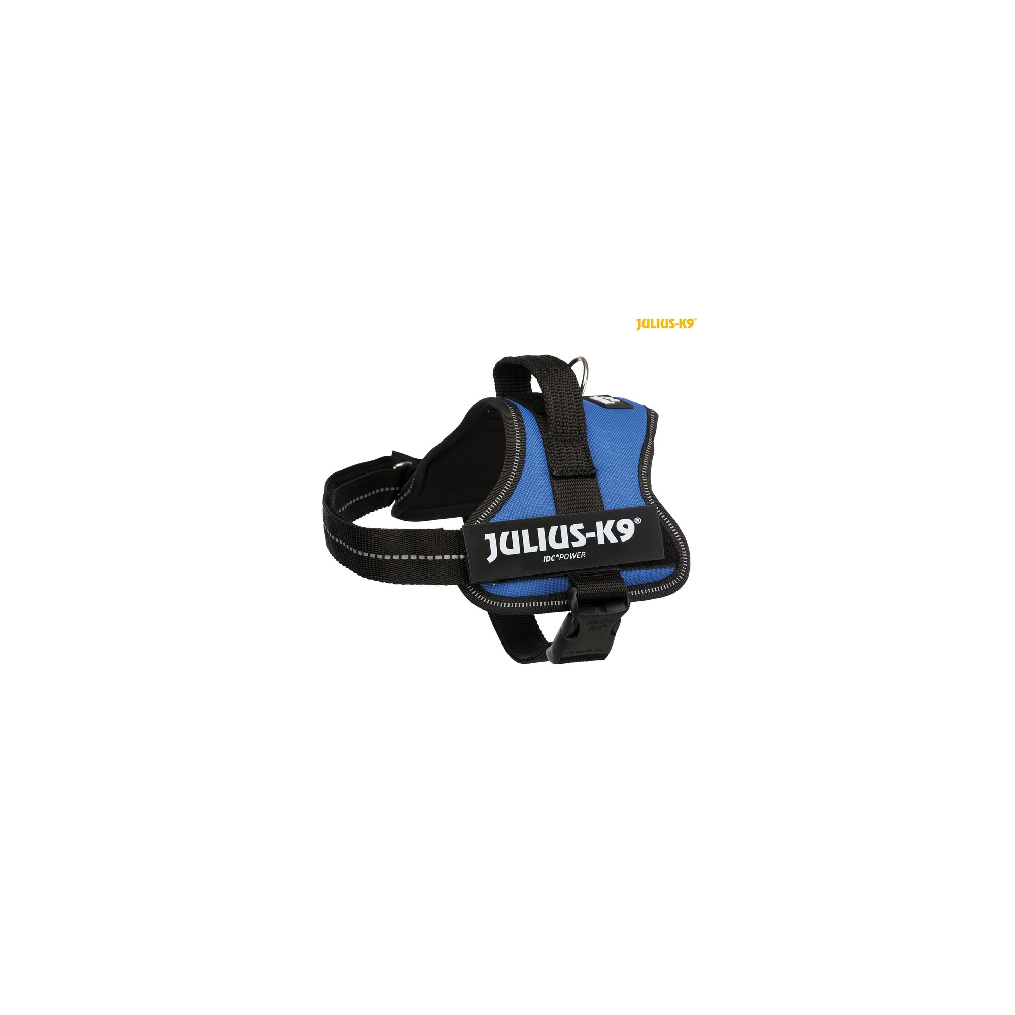 Trixie Hám Julius-K9 Power, S/Mini: 51–67 cm/28 mm, Kék