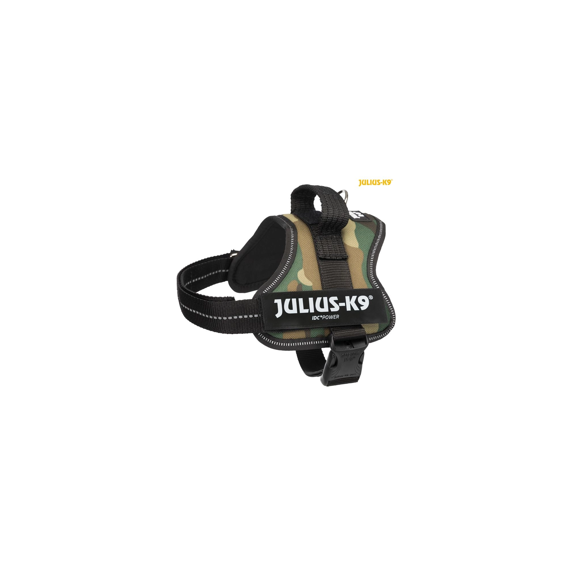 Trixie Hám Julius-K9 Power, S/Mini: 51–67 cm/28 mm, Terepmintás