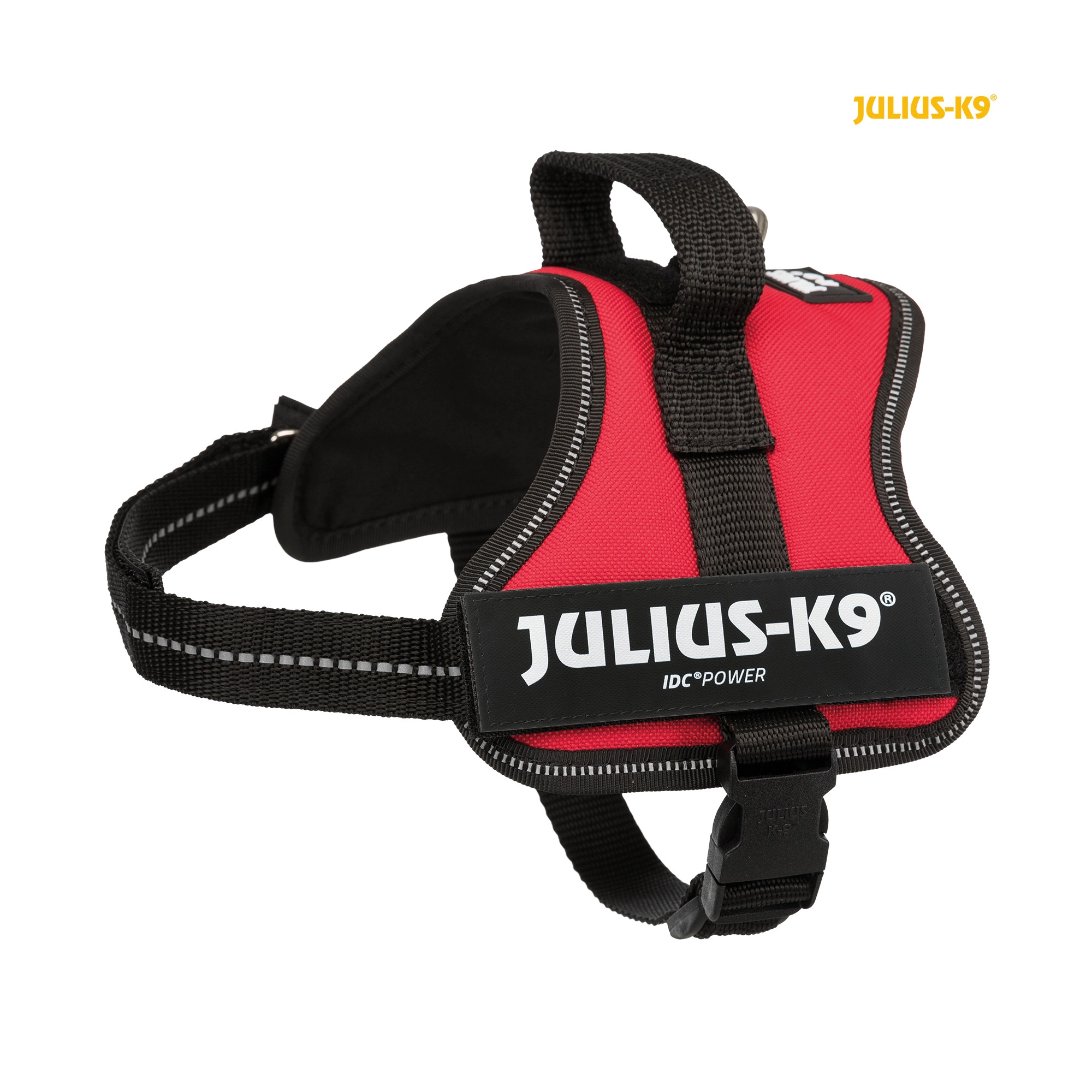 Trixie Hám Julius-K9 Power, XS/Mini-Mini: 40–53 cm/22 mm, Piros