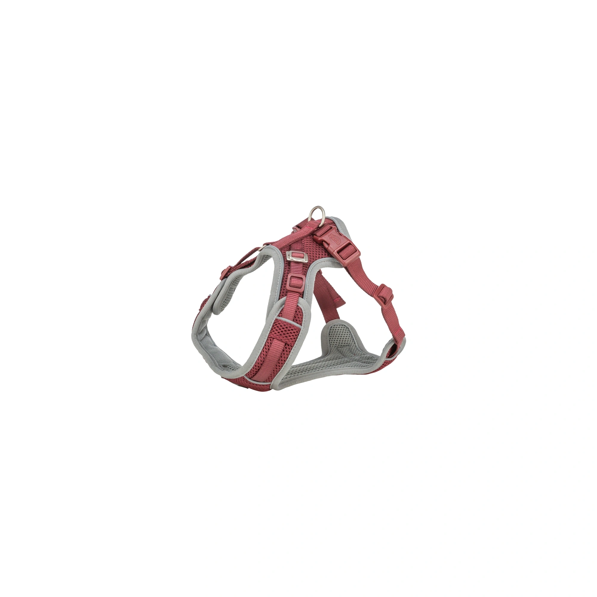 Trixie Hám Premium FlexMesh, S–M: 48–69 cm / 20 mm, sangria