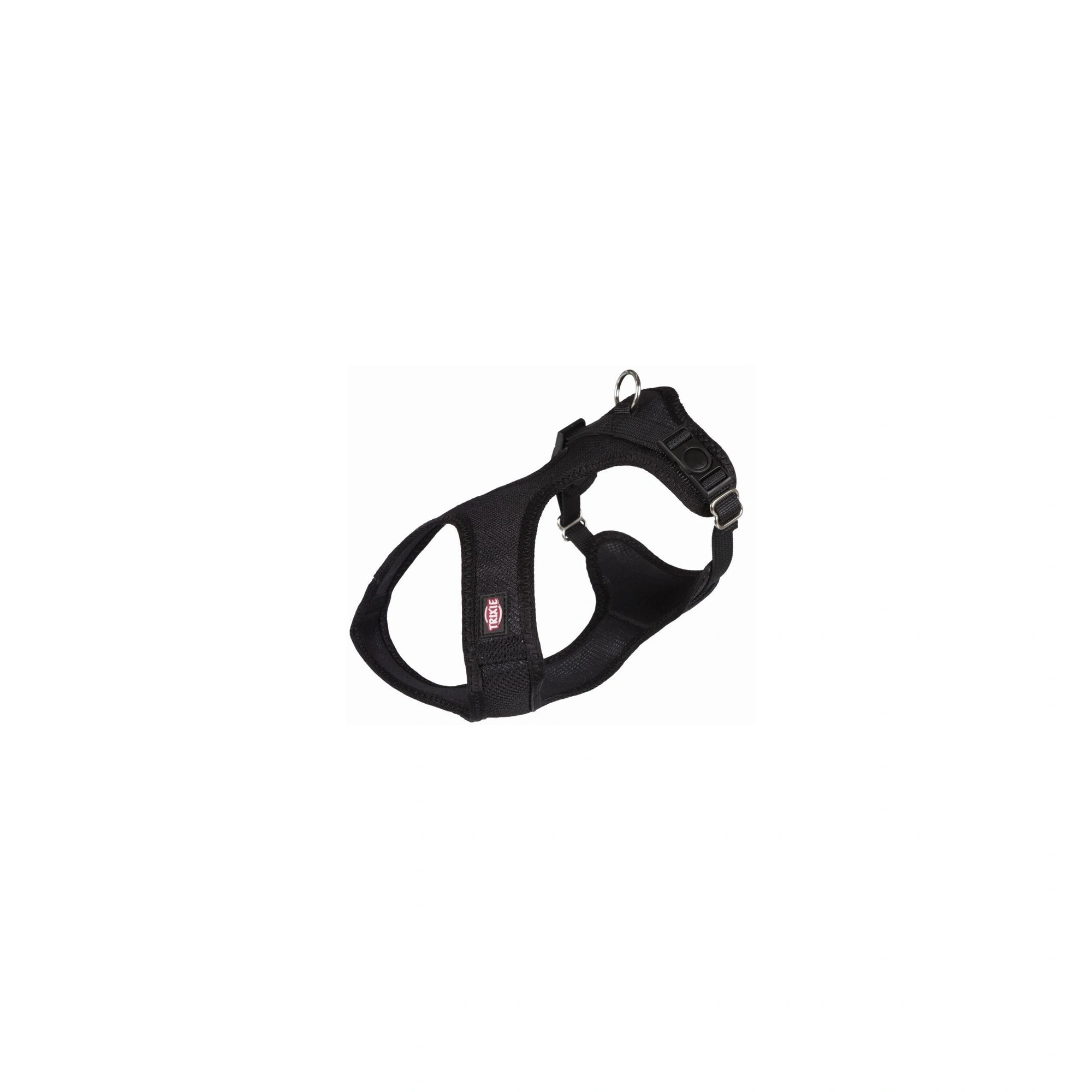 Trixie Hám Túrázáshoz Comfort Soft XXS–XS 25–35cm/15mm Fekete