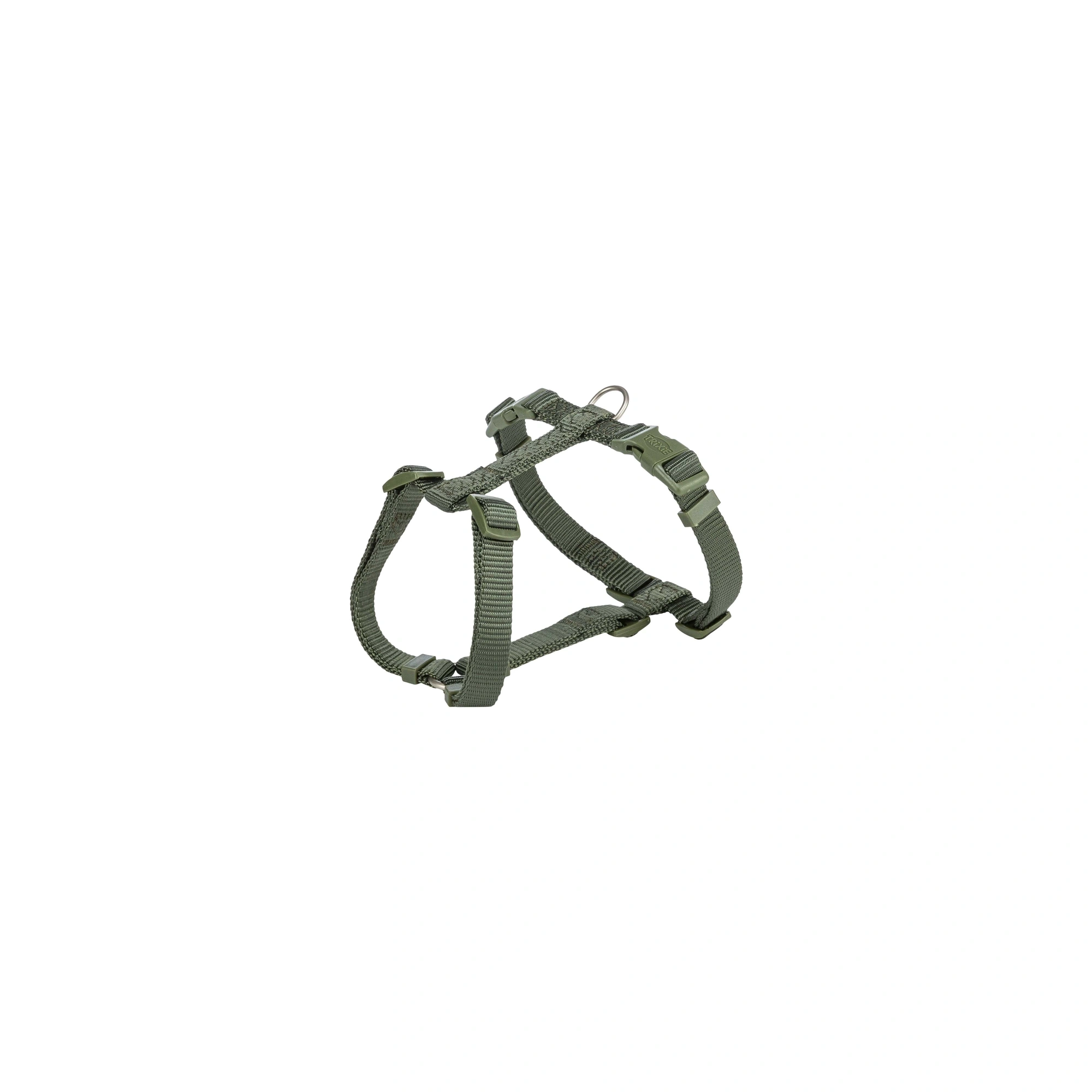 Trixie Hám-H Premium L: 60-87cm/25 mm, Oliva zöld