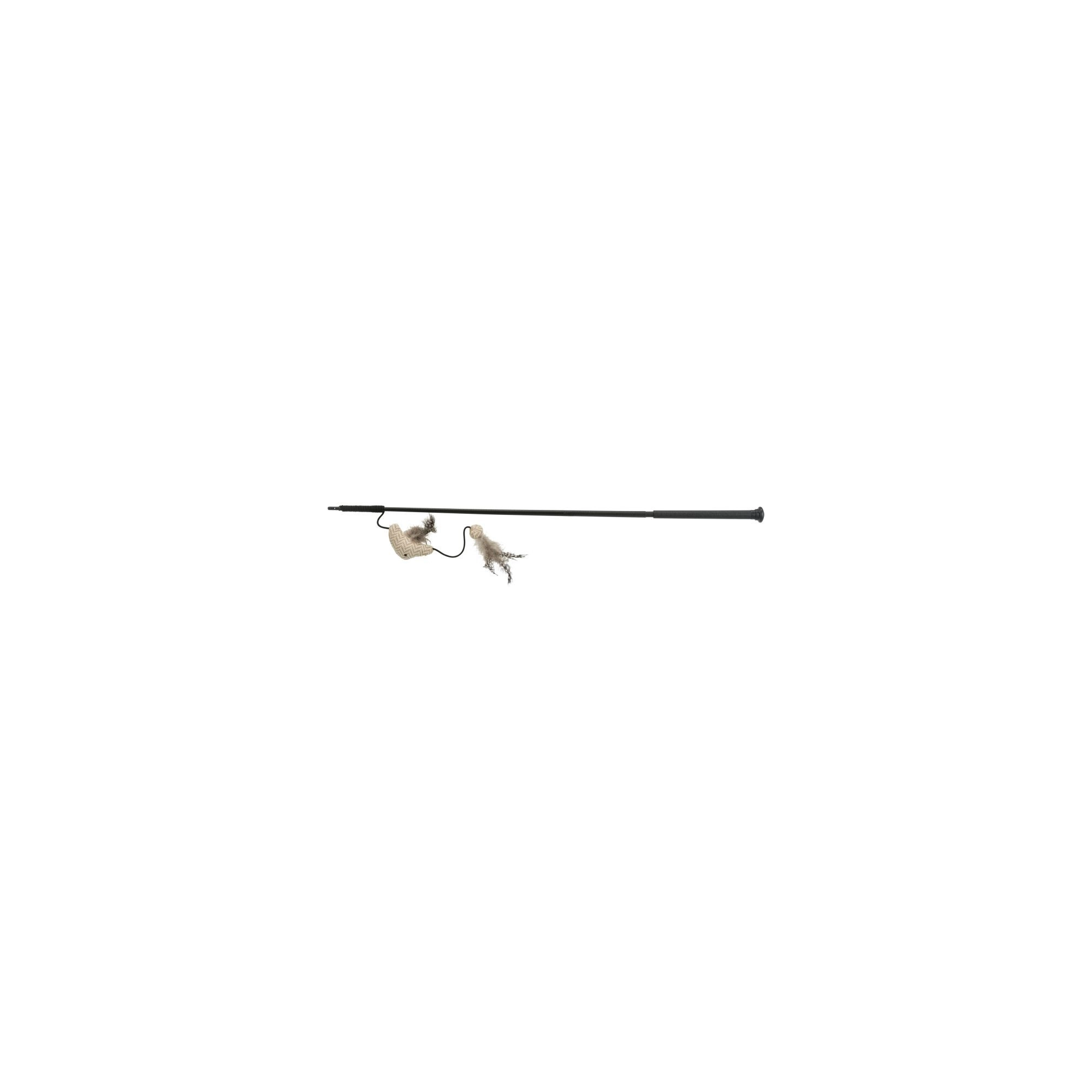 Trixie Játék Macska Pálca XXL Hal Figurával, Macskamentával 65cm