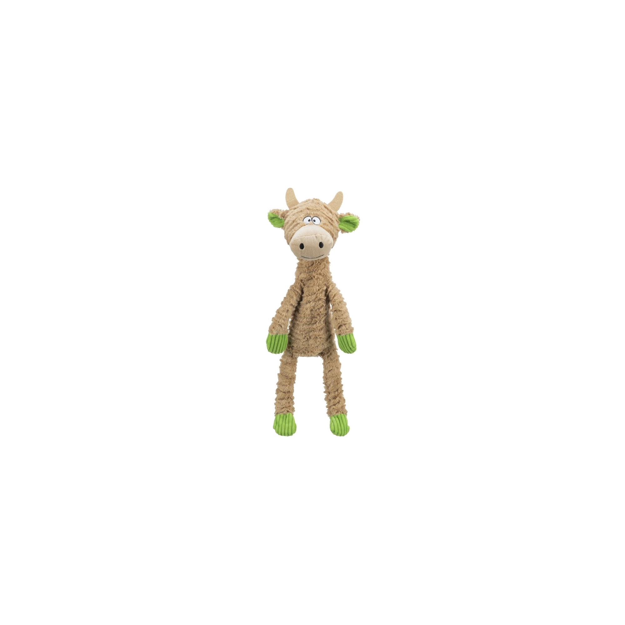Trixie Játék plüss tehén kötéllel 50cm