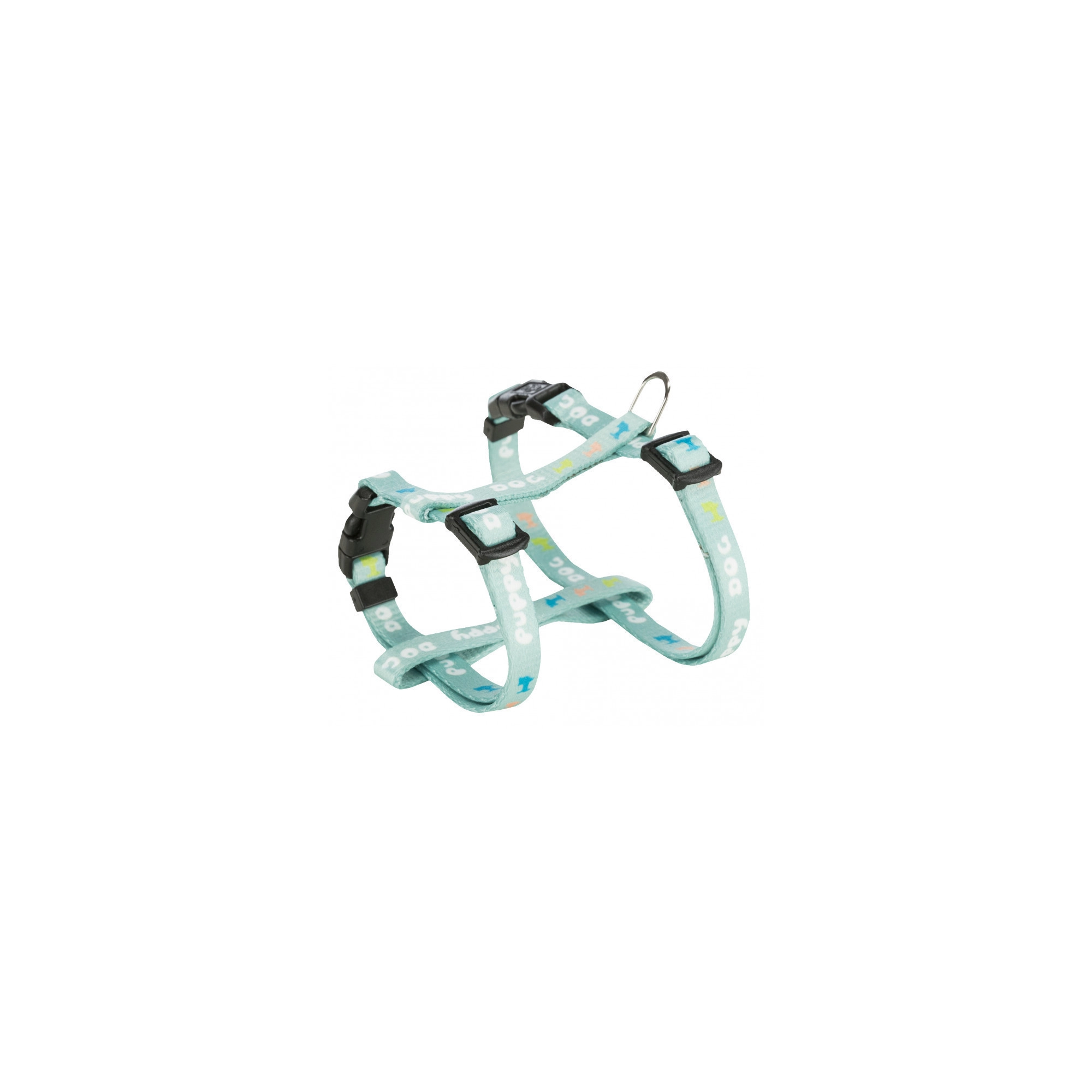 Trixie Junior Puppy Szett Hám+póráz 23–34 cm/8mm 2m menta