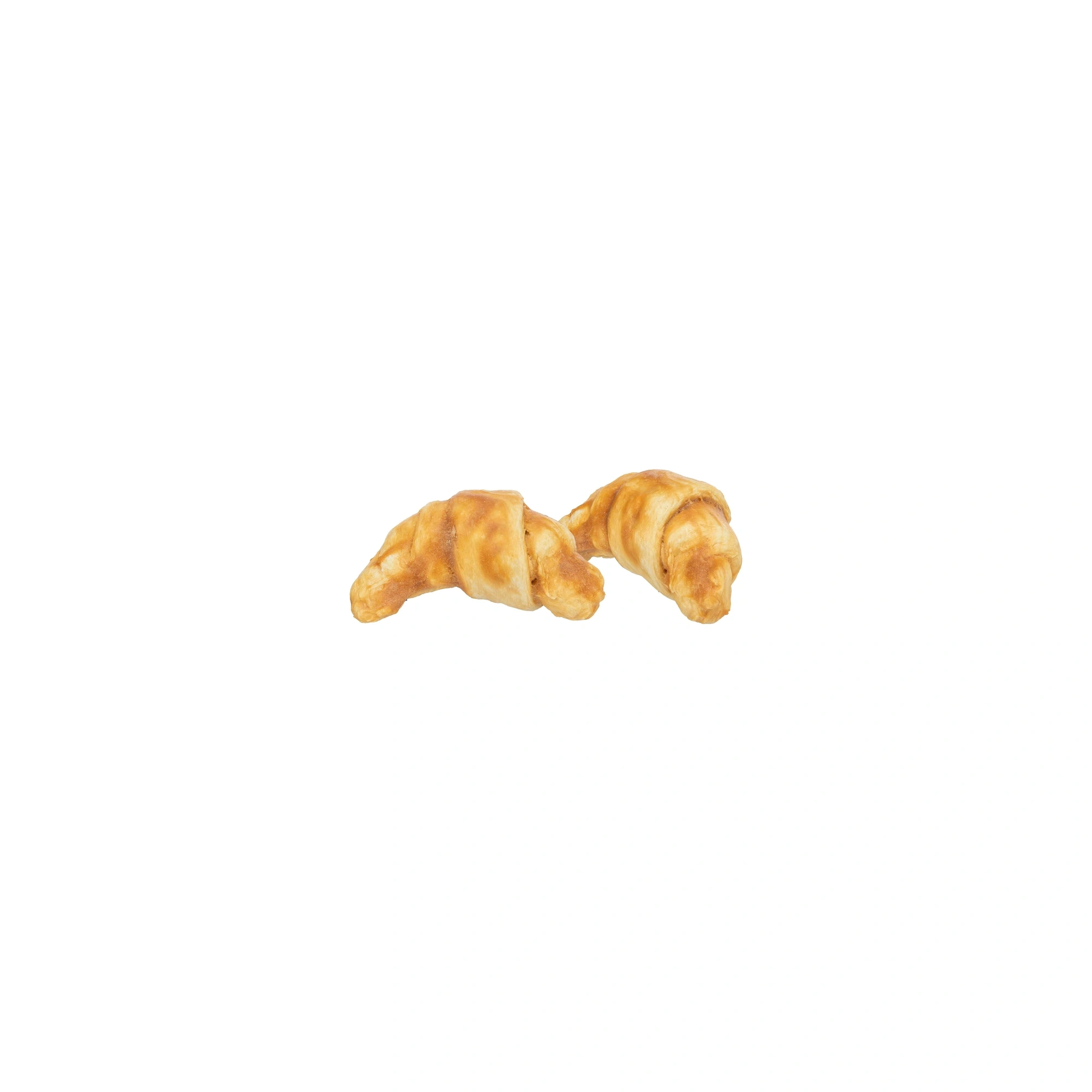 Trixie Jutalomfalat Denta Fun Croissant, kollagén és csirke, 8cm, 2db, 80g