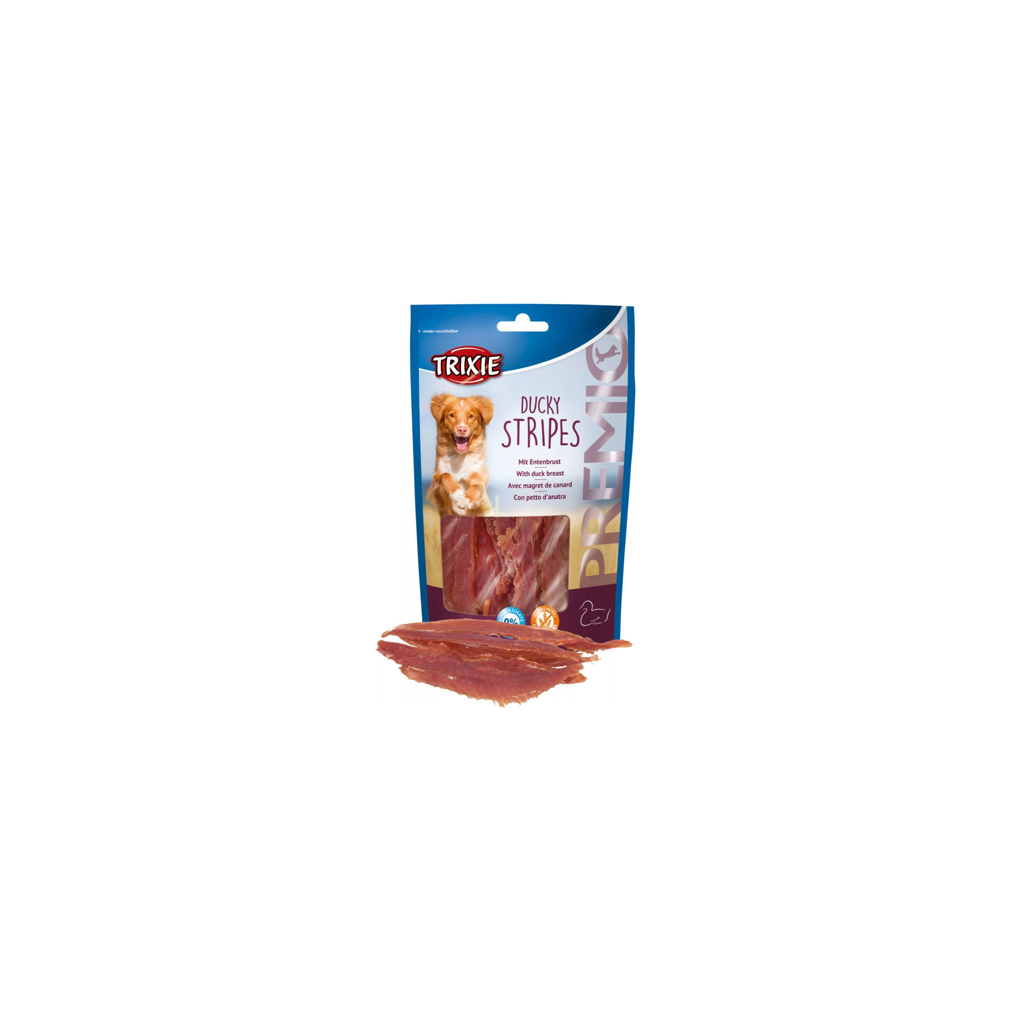 Trixie Jutalomfalat Premio Ducky Stripes 100gr