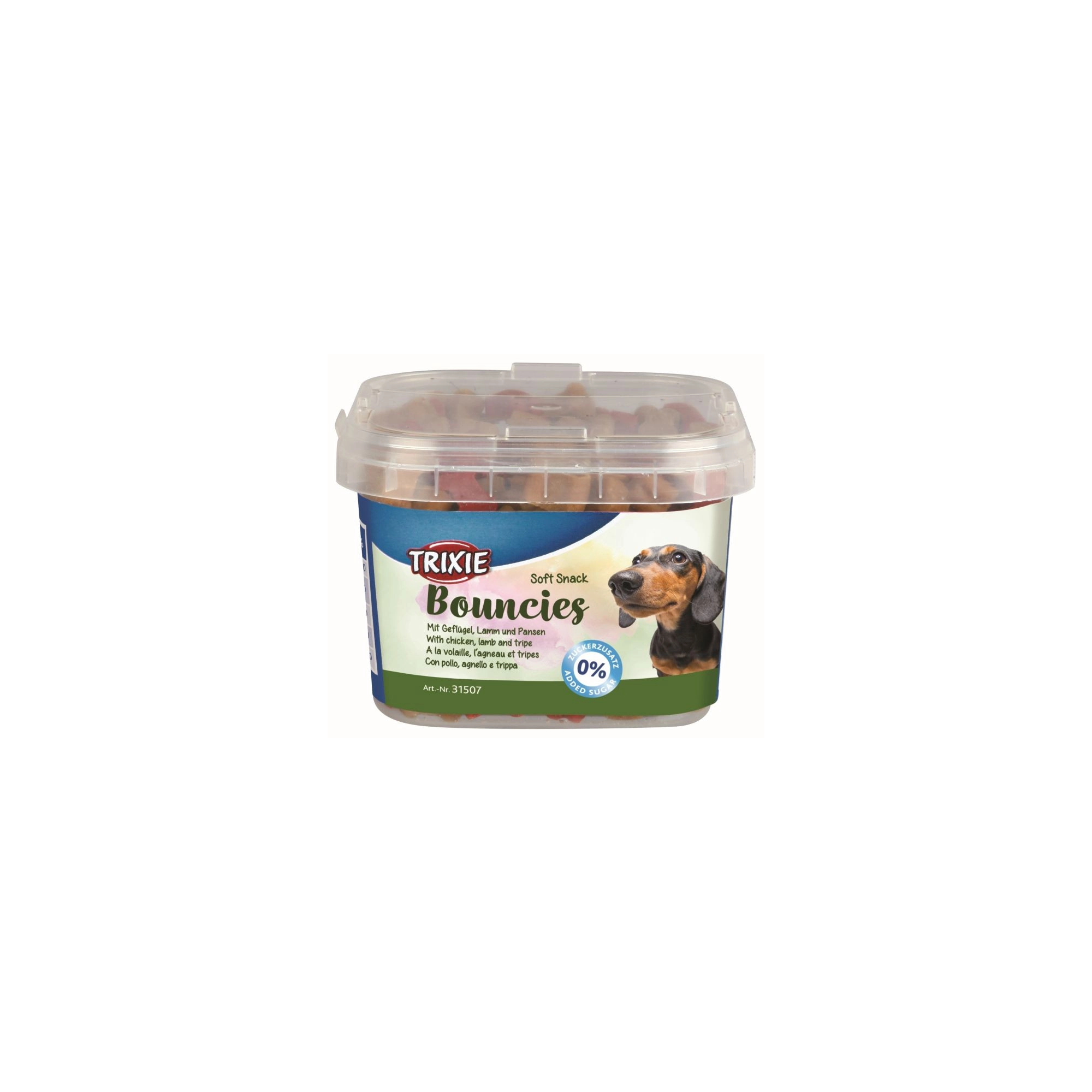 Trixie Jutalomfalat Soft Snack Bouncies Vödrös 140g
