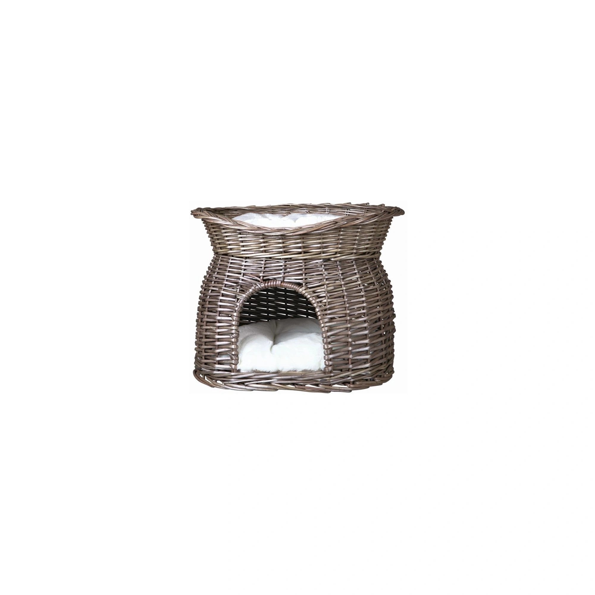 Trixie Kosár 2 szintes fekhellyel 54x43x37cm szürke