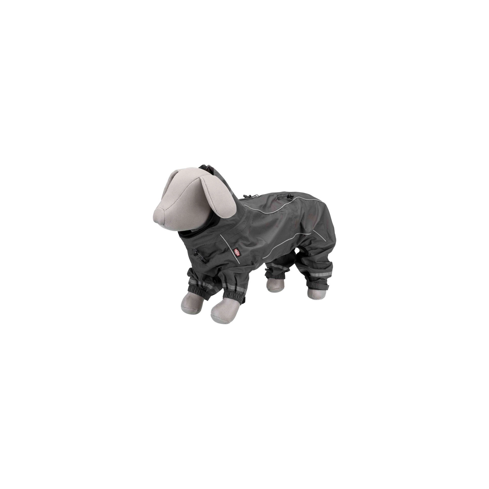 Trixie Kutyaruha Vaasa esőoverál, XS: 25 cm, szürke