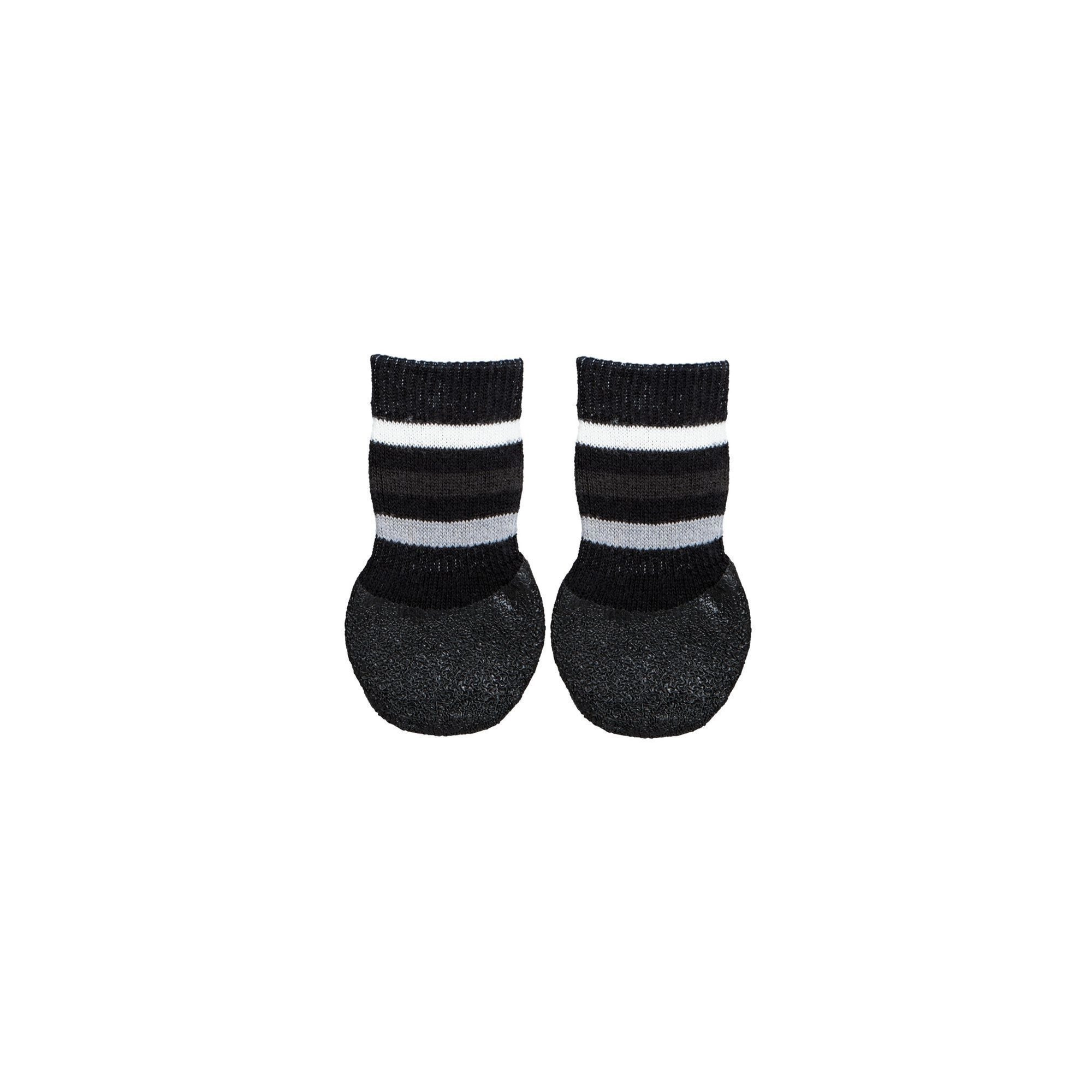 Trixie Kutyazokni Csúszásmentes Talppal XL Fekete 2db/Csomag