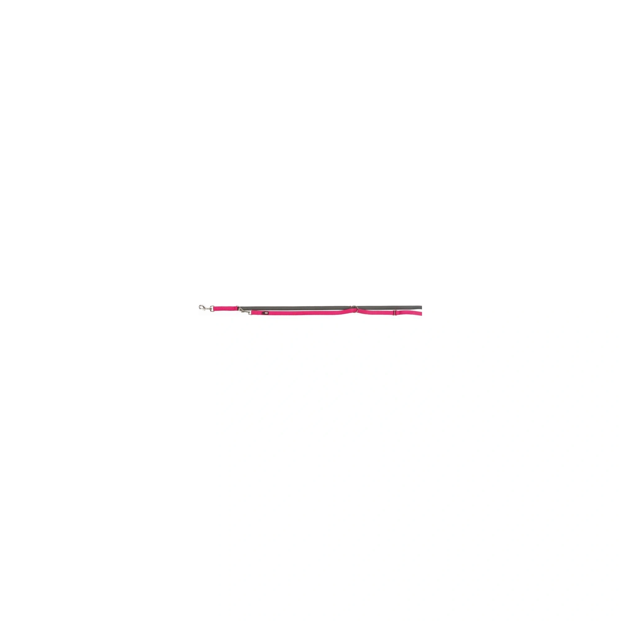 Trixie Neoprén hosszabbítható póráz M–L 2m/20mm fuchsia/grafit