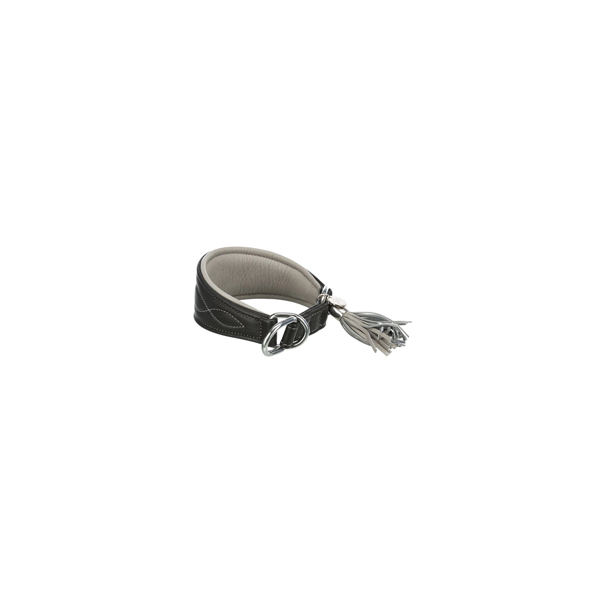 Trixie Nyakörv Active Comfort Agaraknak XS 21–26 cm/40mm Fekete/Szürke
