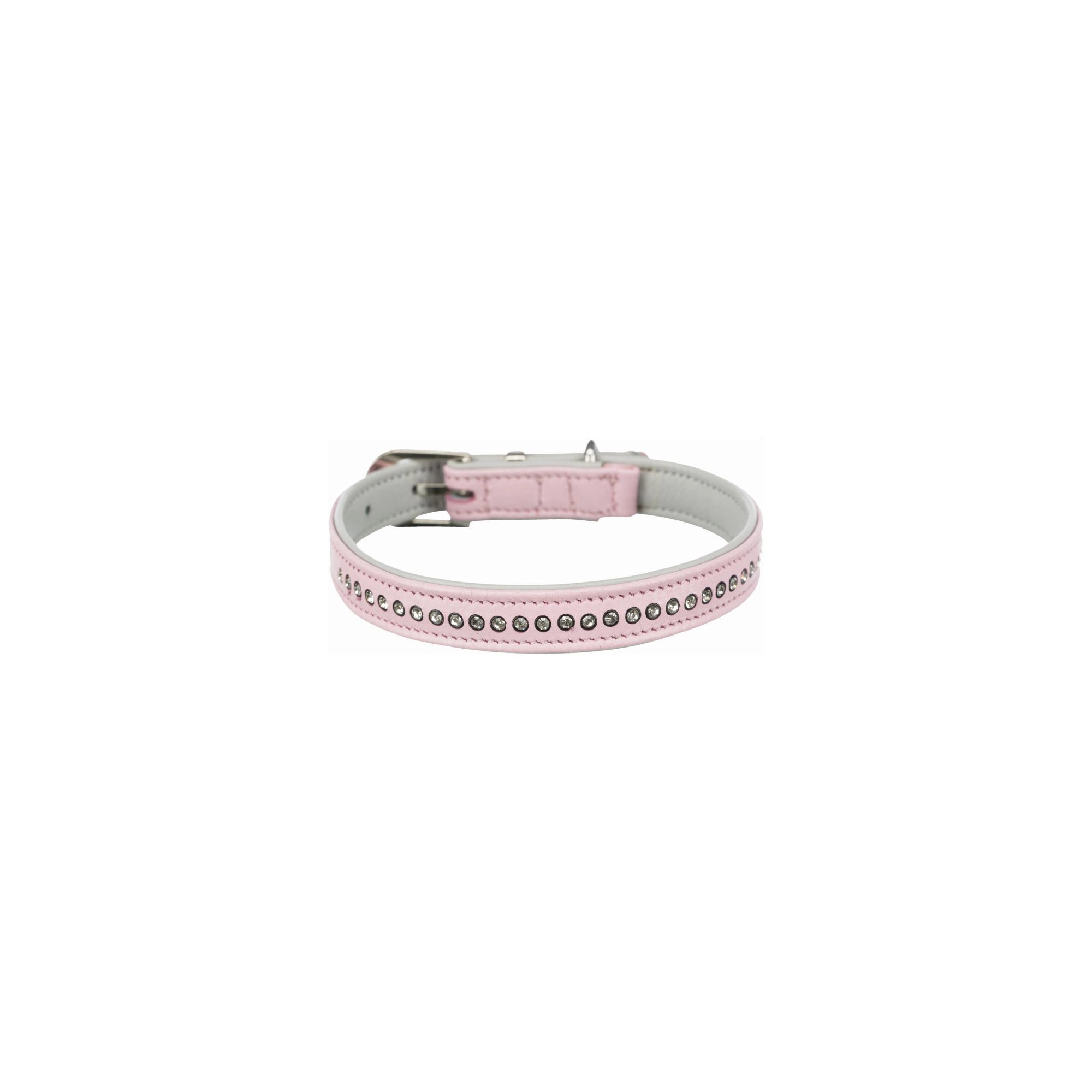 Trixie Nyakörv Active Comfort Strasszkövekkel XXS–XS 17–21cm/12mm Pink