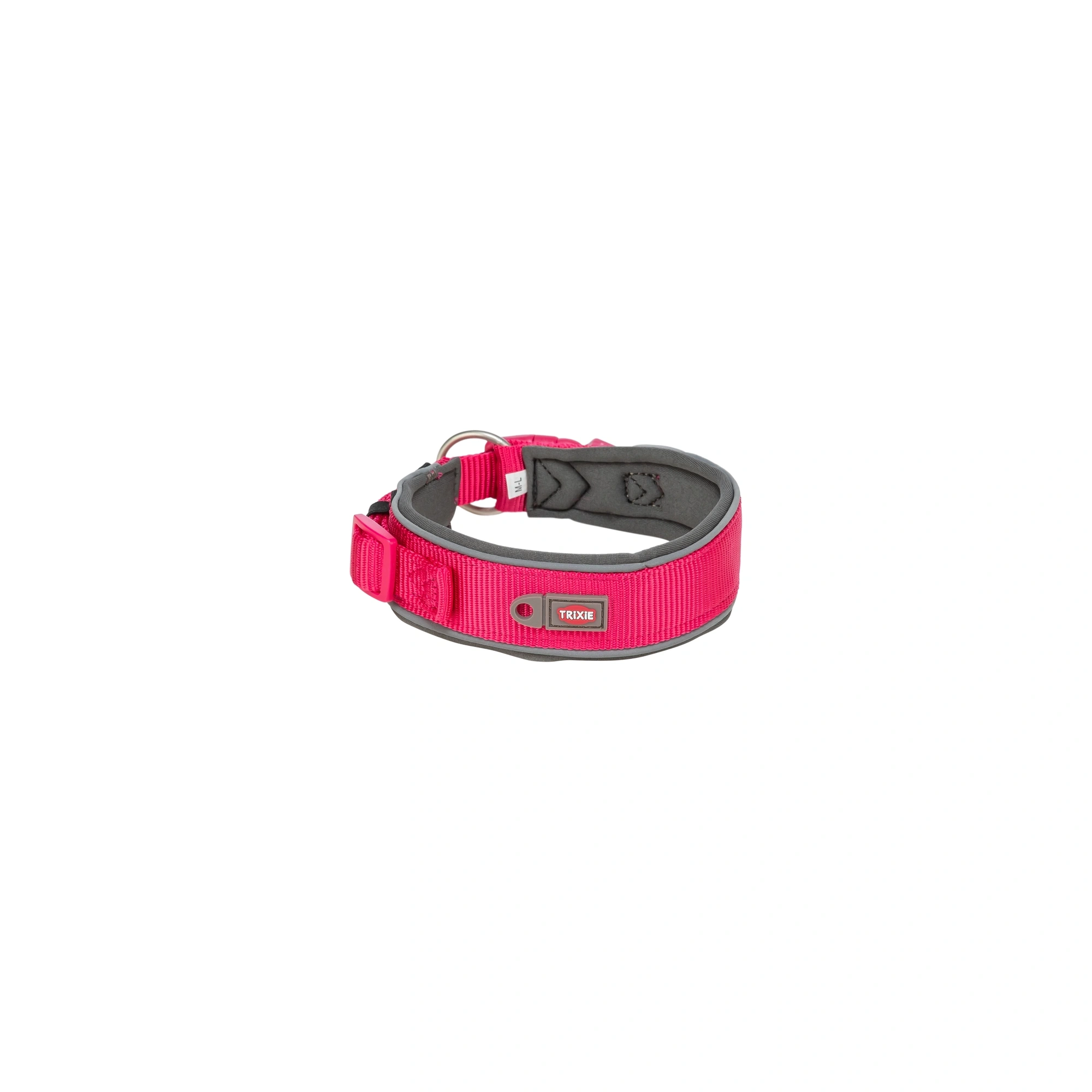 Trixie Nyakörv Premium extra széles, S-M 33-42cm/35mm lila/szürke