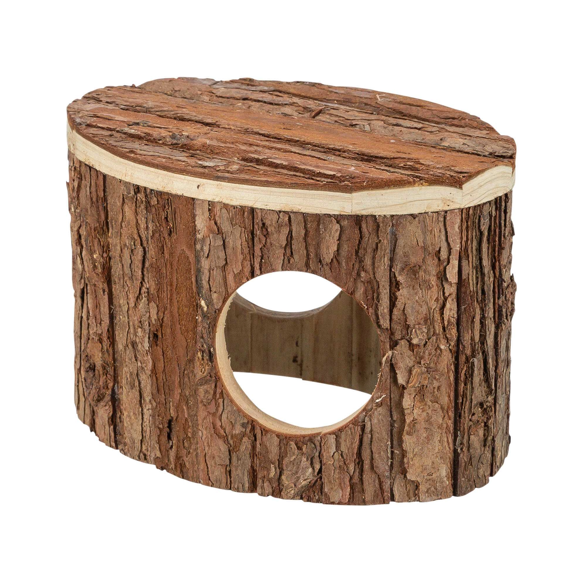 Trixie Odú Ház Mette Rágcsálónak, Kéreg Fa, 18 × 12 × 12 cm