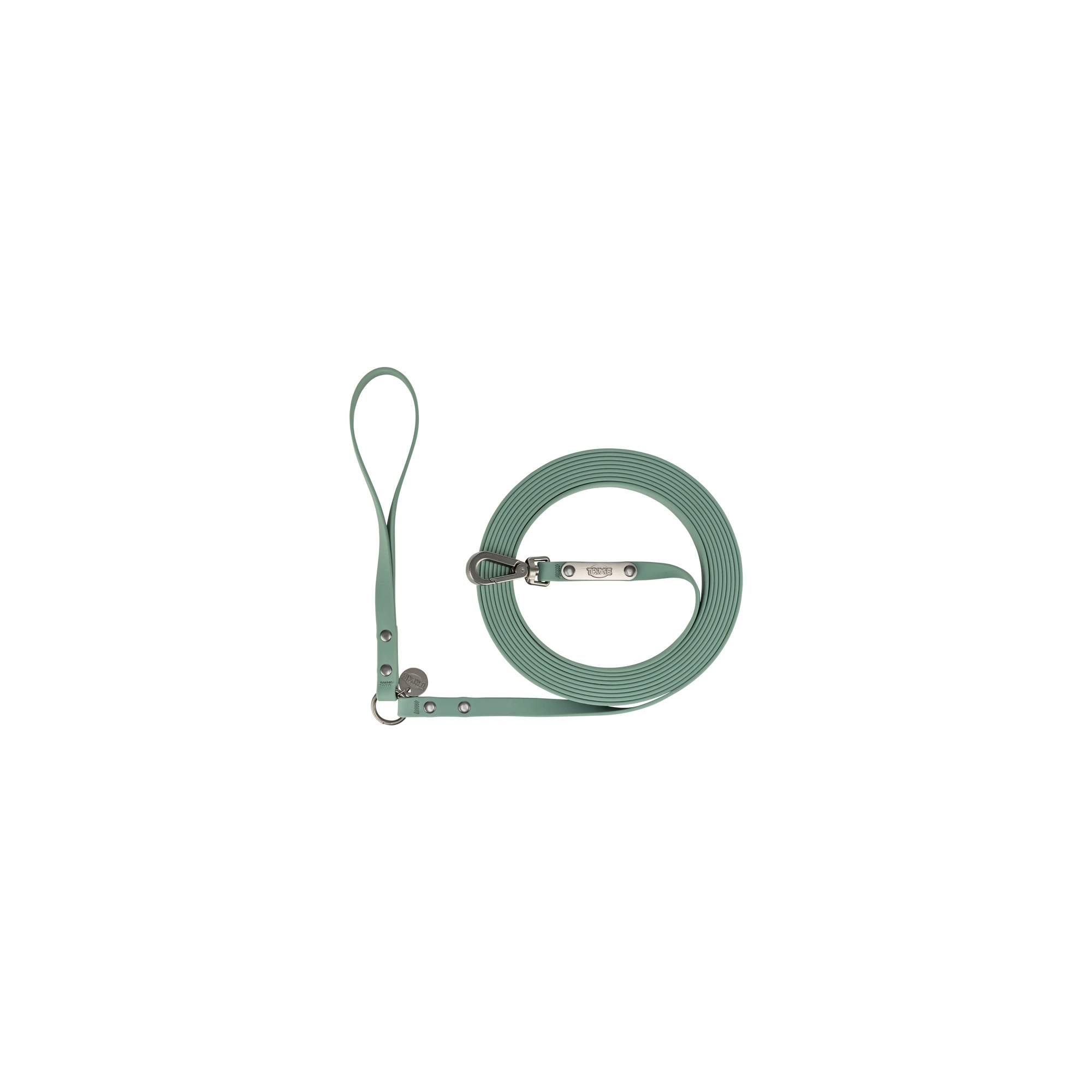 Trixie Póráz CityStyle nyomkövető PVC S-M 5m/13mm zsálya