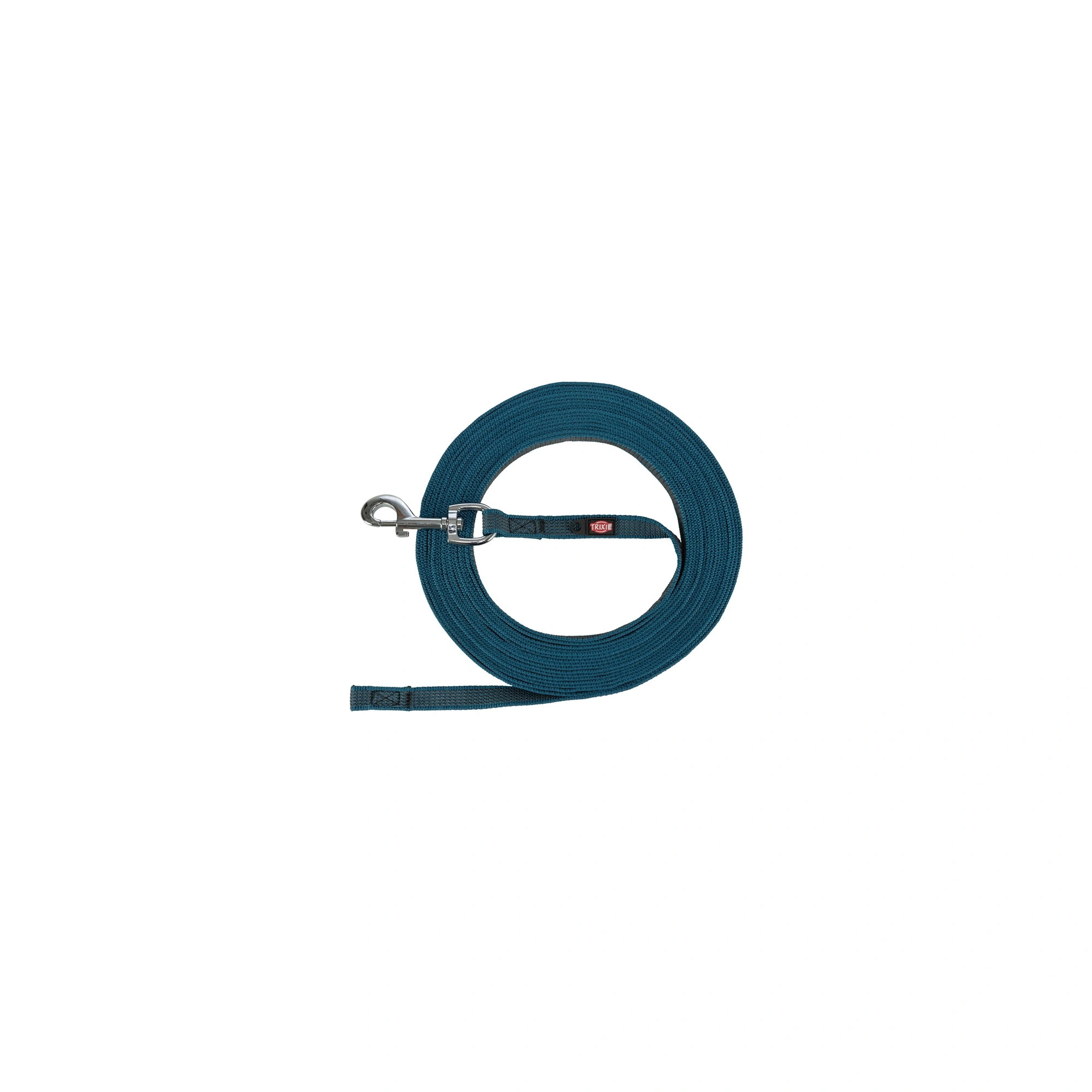 Trixie Póráz Nyomkövető, gumírozott, L–XL: 10 m/17 mm, petrol