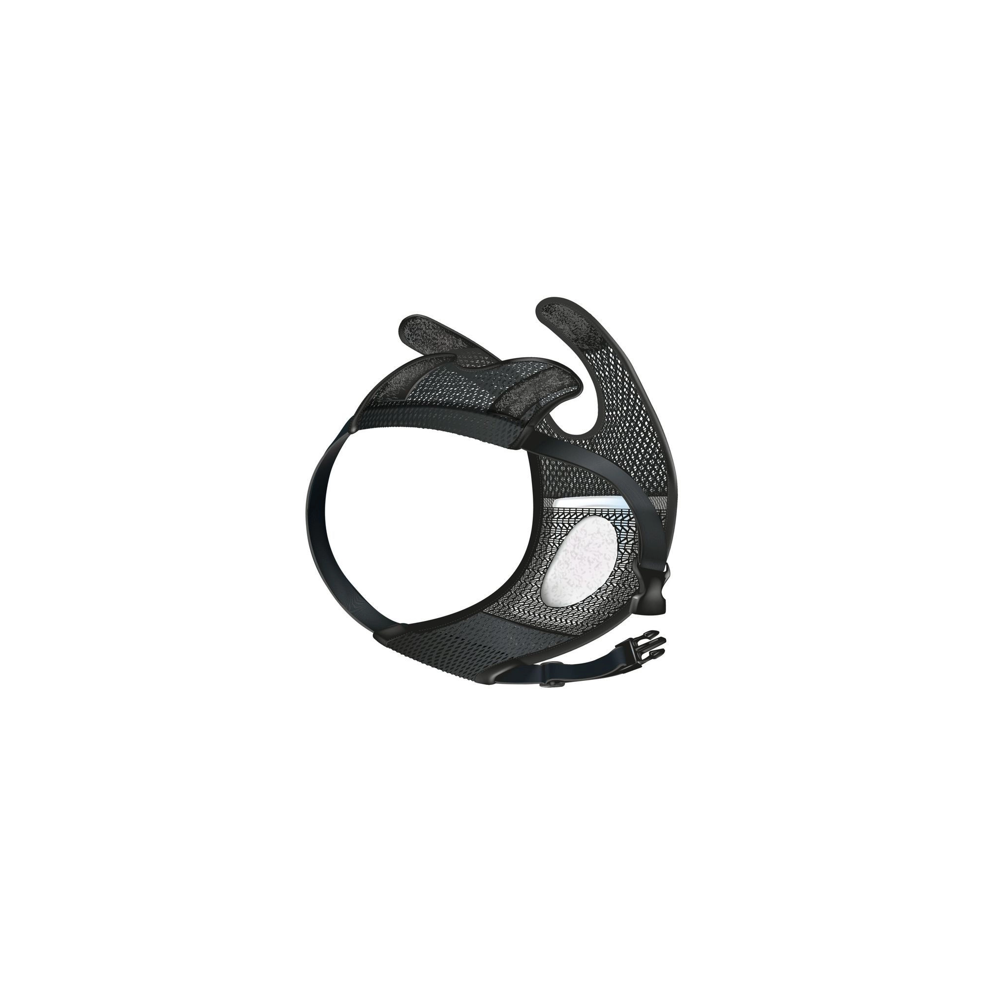 Trixie Tüzelőbugyi Comfort, hálós, M 40-50cm, fekete