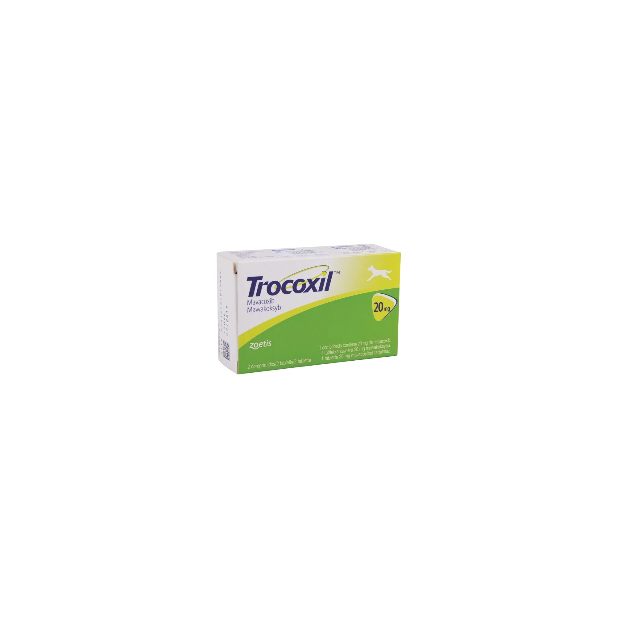 Trocoxil 20 mg rágótabletta 2x