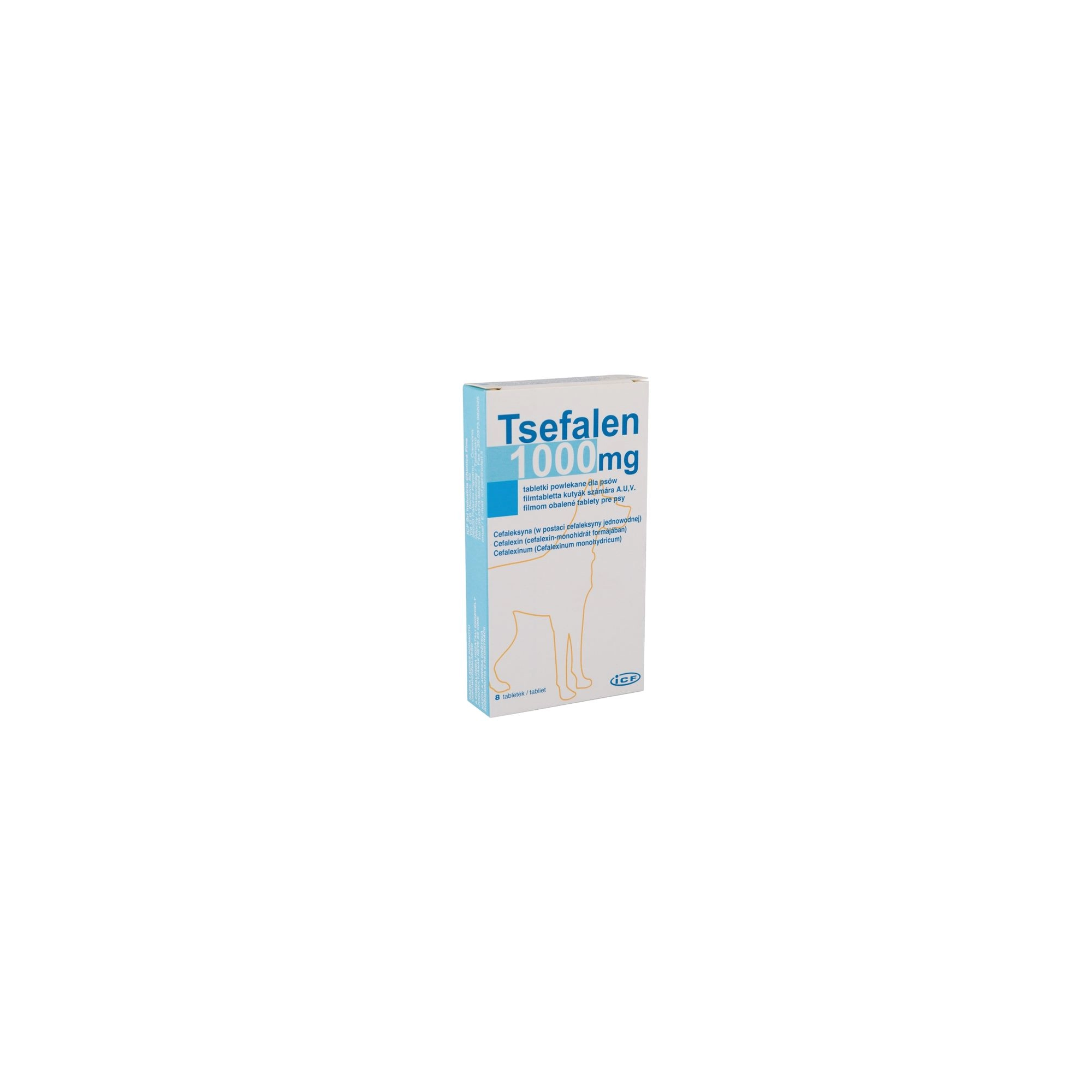 Tsefalen 1000 mg tabletta 8x