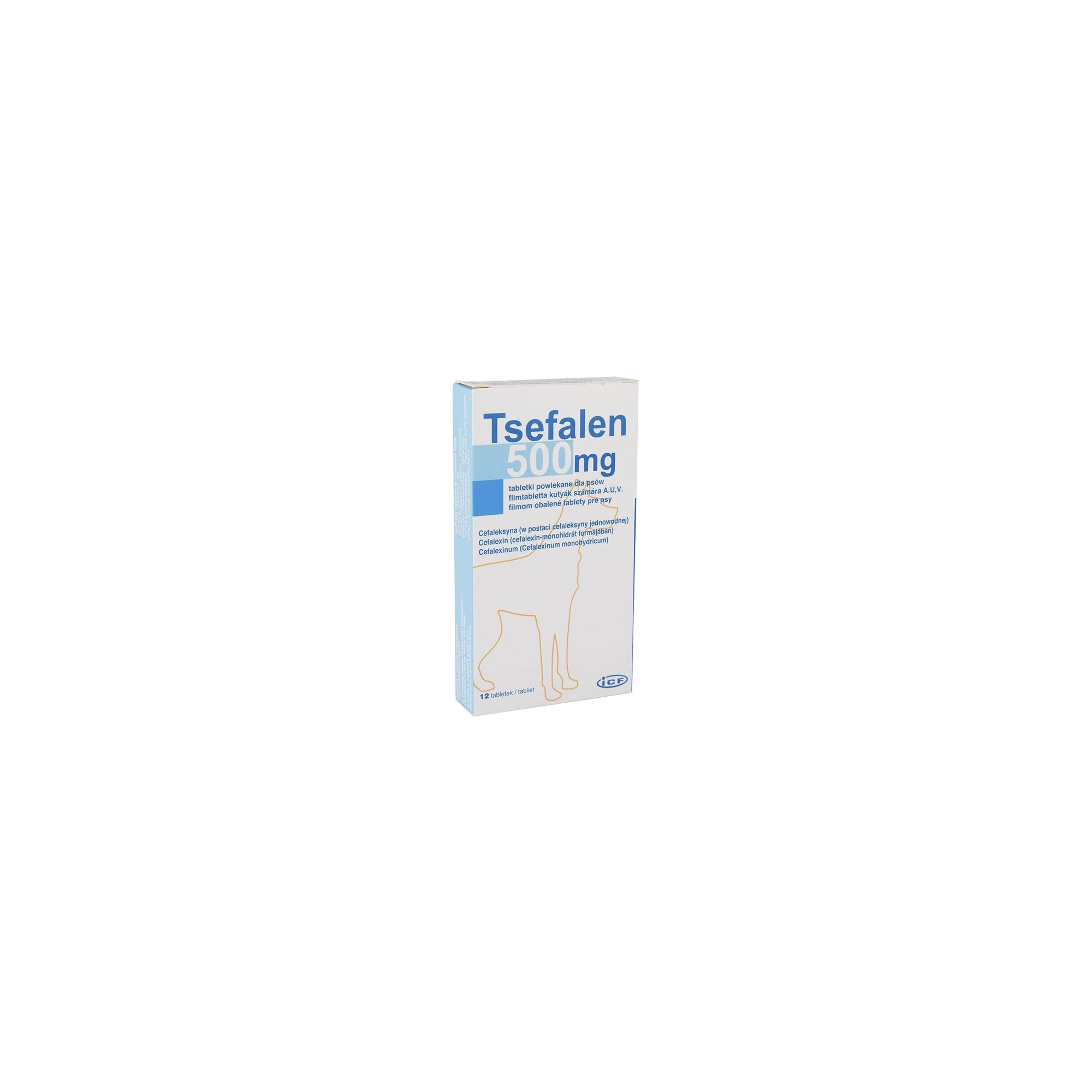 Tsefalen 500 mg tabletta 12x