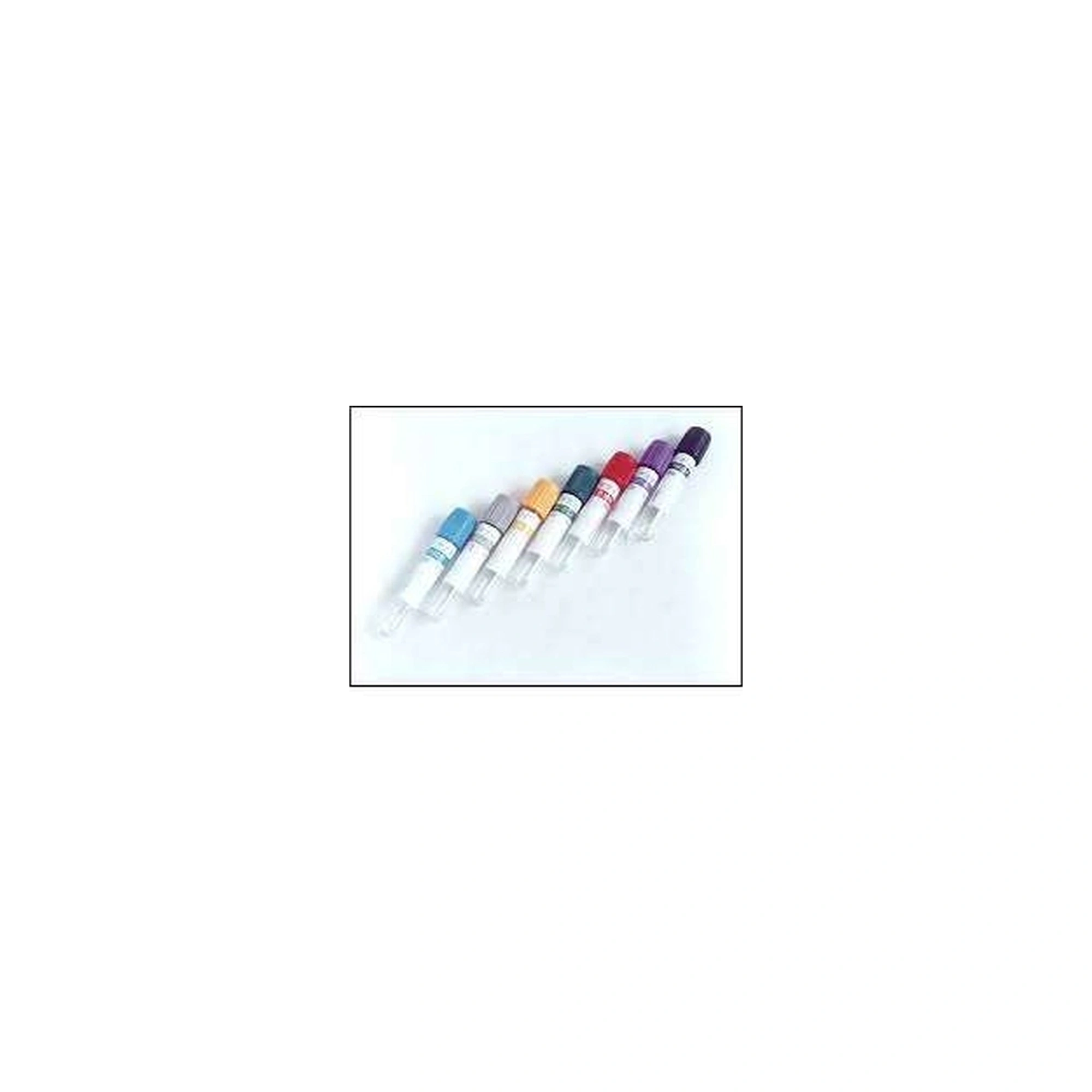 Vacutainer cső Li-He 4 ml 50 db,13x75 mm, csavaros, zöld-fekete