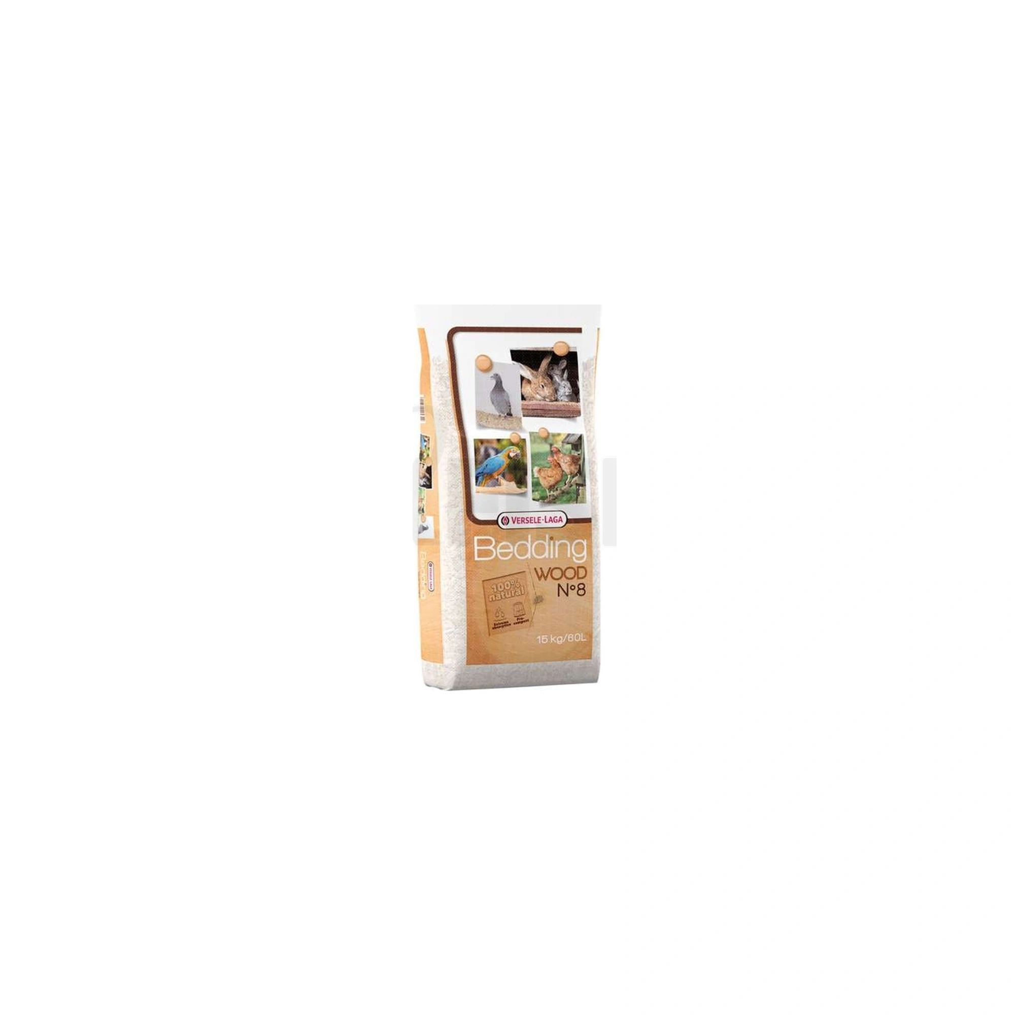 Versele-Laga Bedding Wood No 8 Faforgács zúzott bükkfából 15kg/60l
