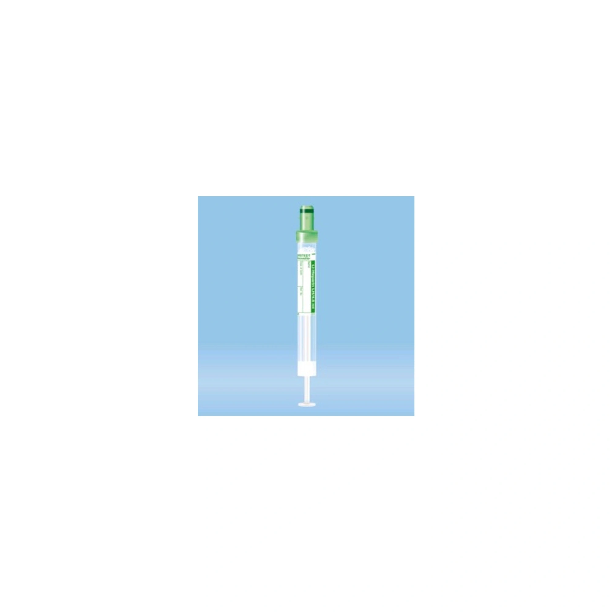 Vérvételi cső Li-He 4,5 ml S-Monovette 50 db zöld