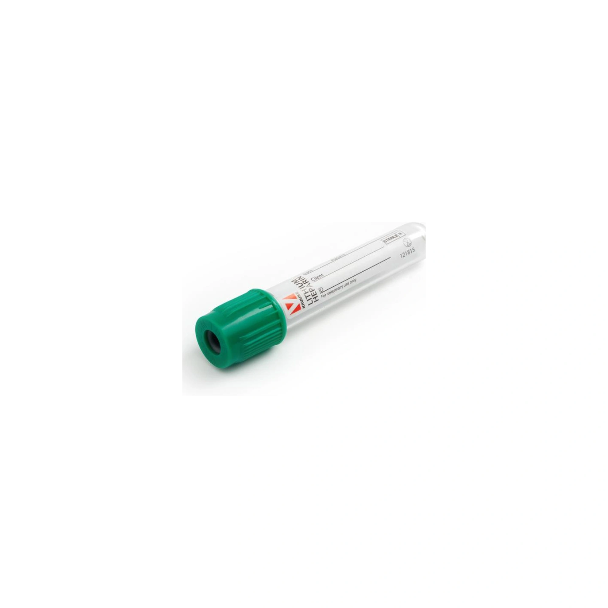 Vérvételi cső, lítium-heparinos, 5 ml, műanyag, 100 db/csomag KRUUSE
