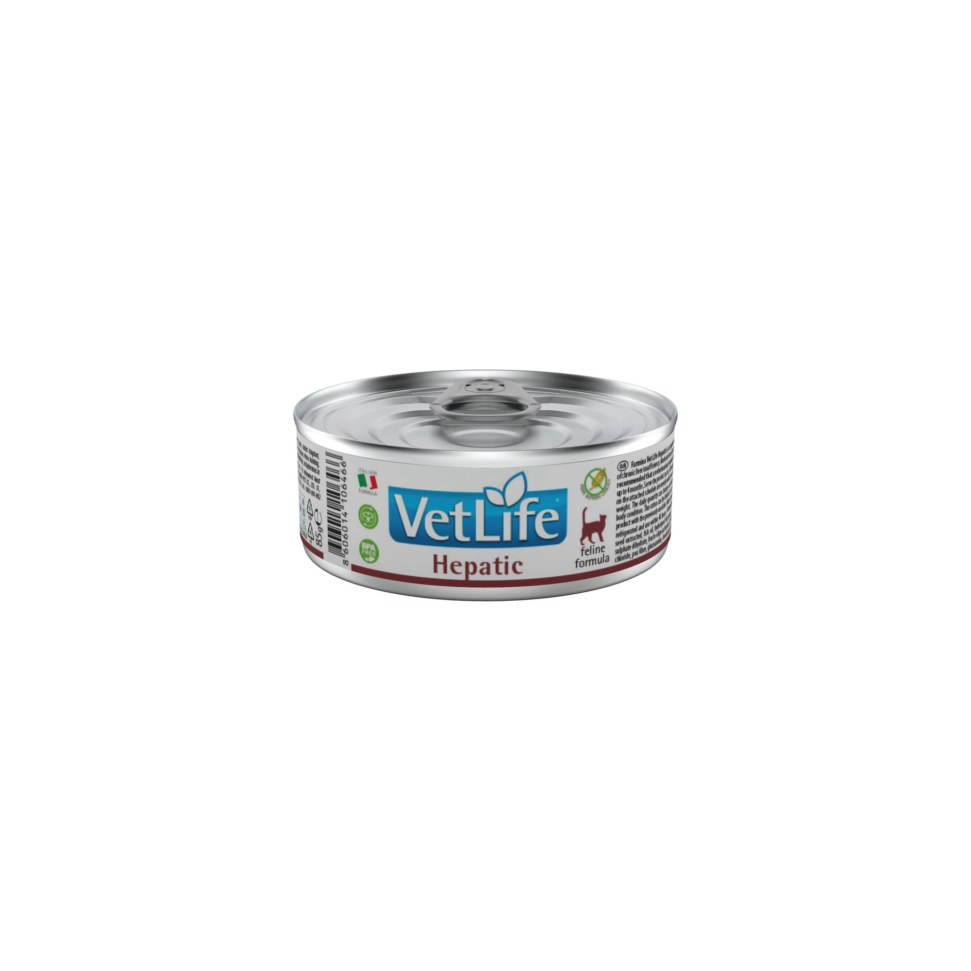 Vet Life Natural Diet Cat Hepatic 85g