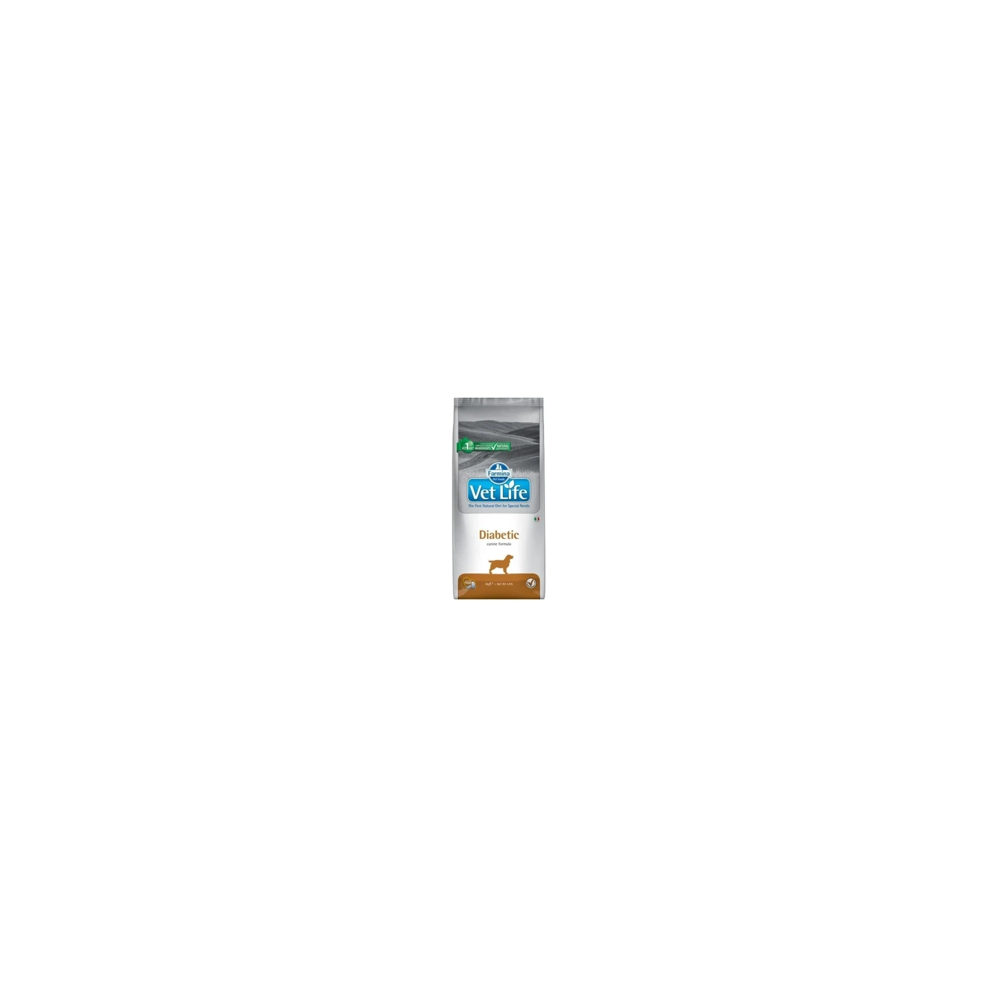 Vet Life Natural Diet Dog Diabetic 2kg
