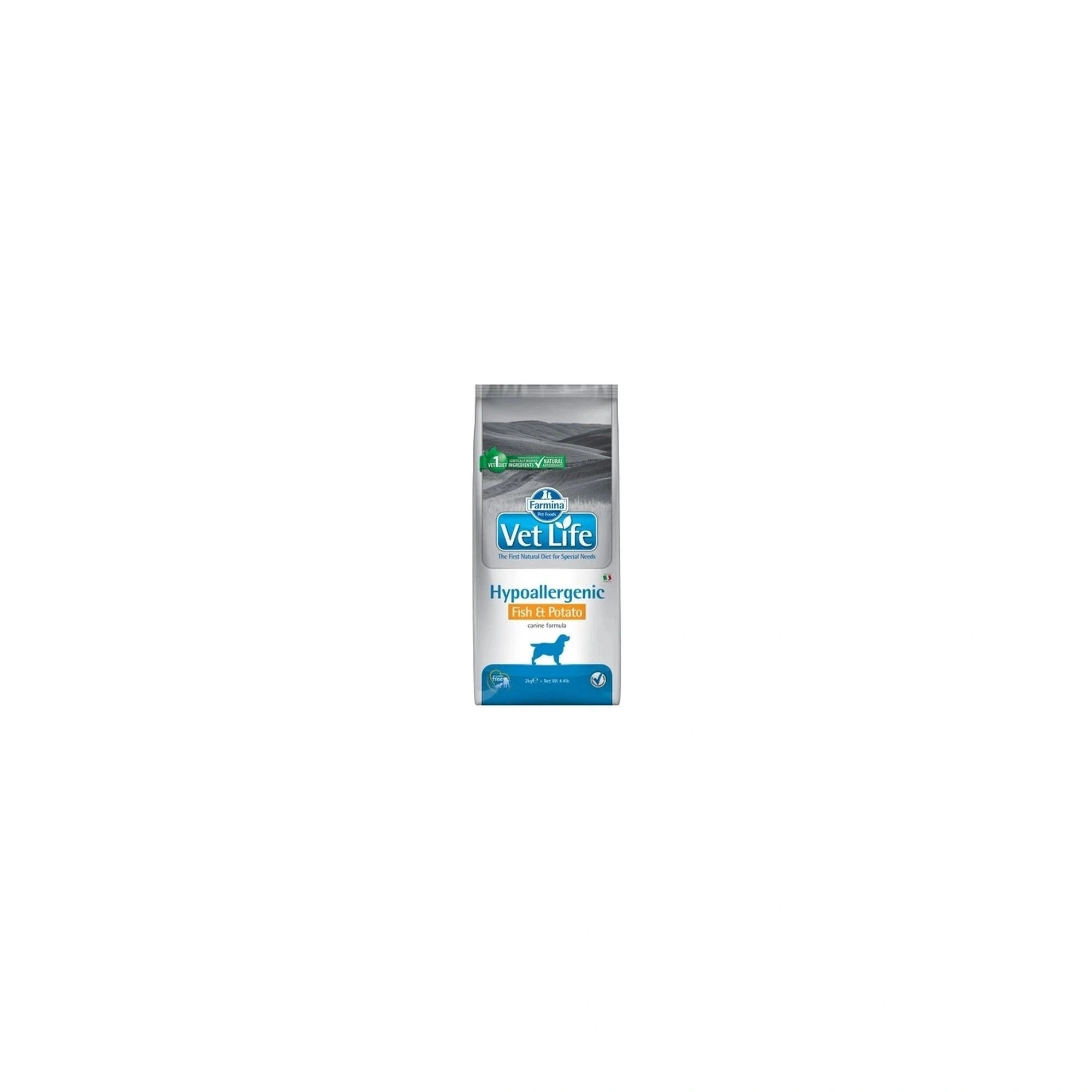 Vet Life Natural Diet Dog Hipo Fish & potato 12kg