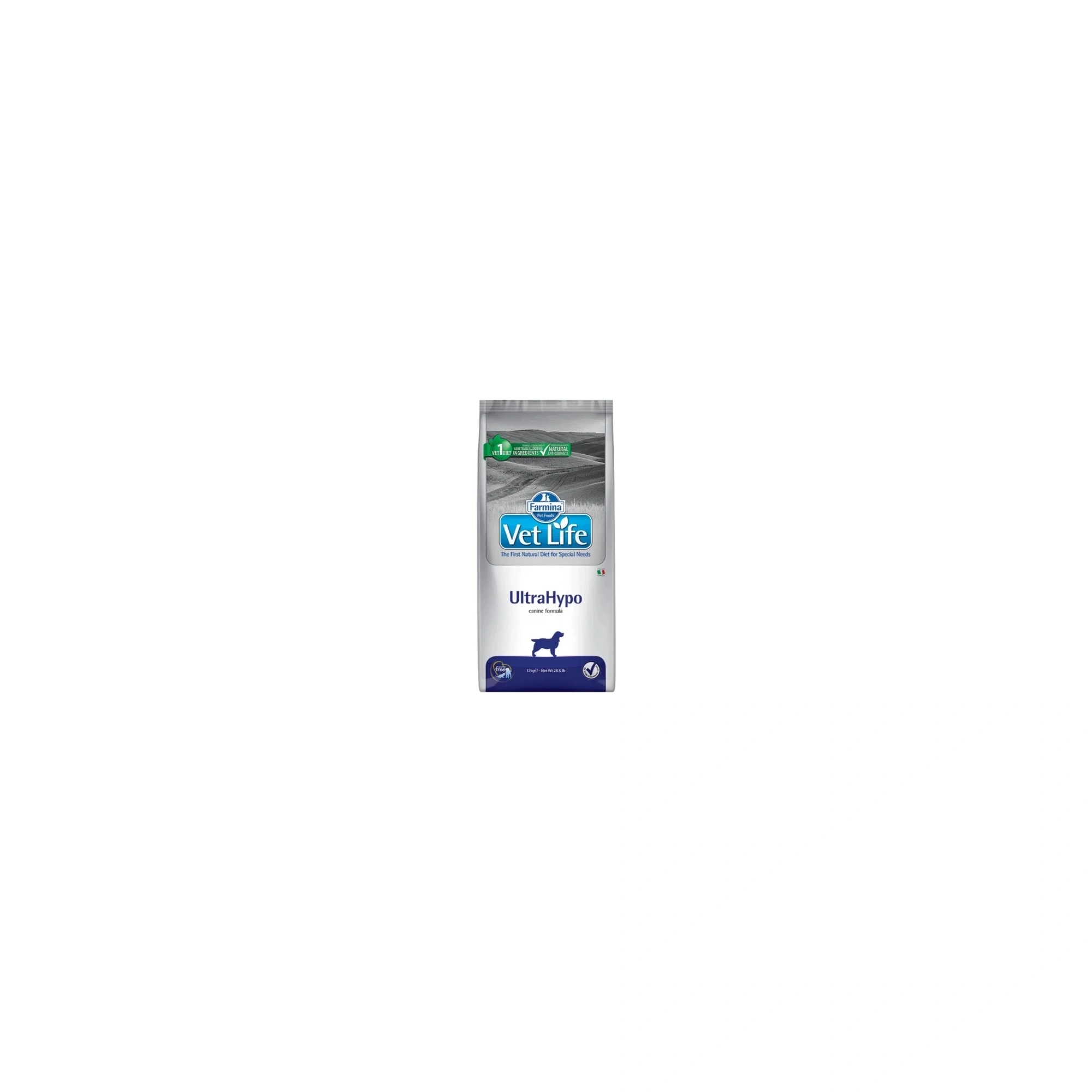 Vet Life Natural Diet Dog Ultrahypo 12kg