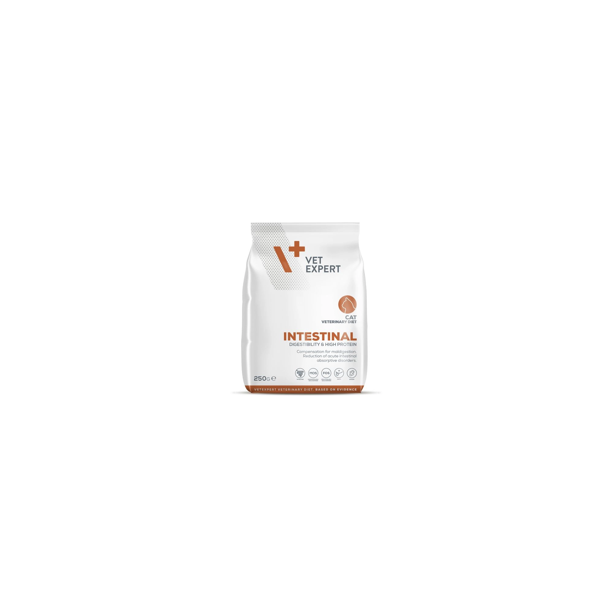VetExpert Veterinary Diet Intestinal macskáknak 250 g