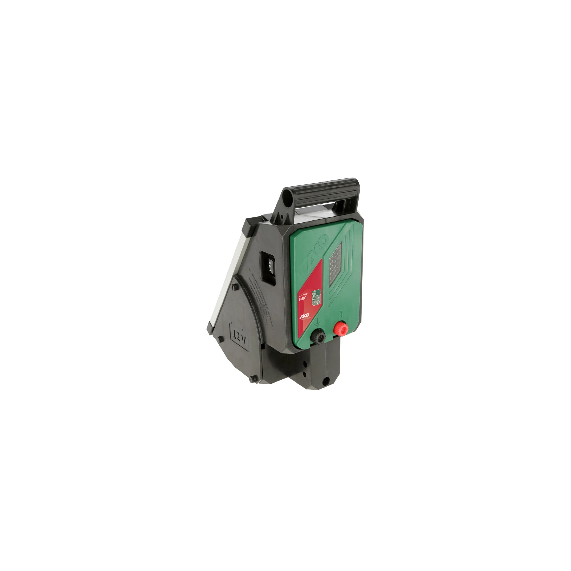 KERBL Villanypásztor Trafó napelemes SunPower S800, 12V 8W 0,8J