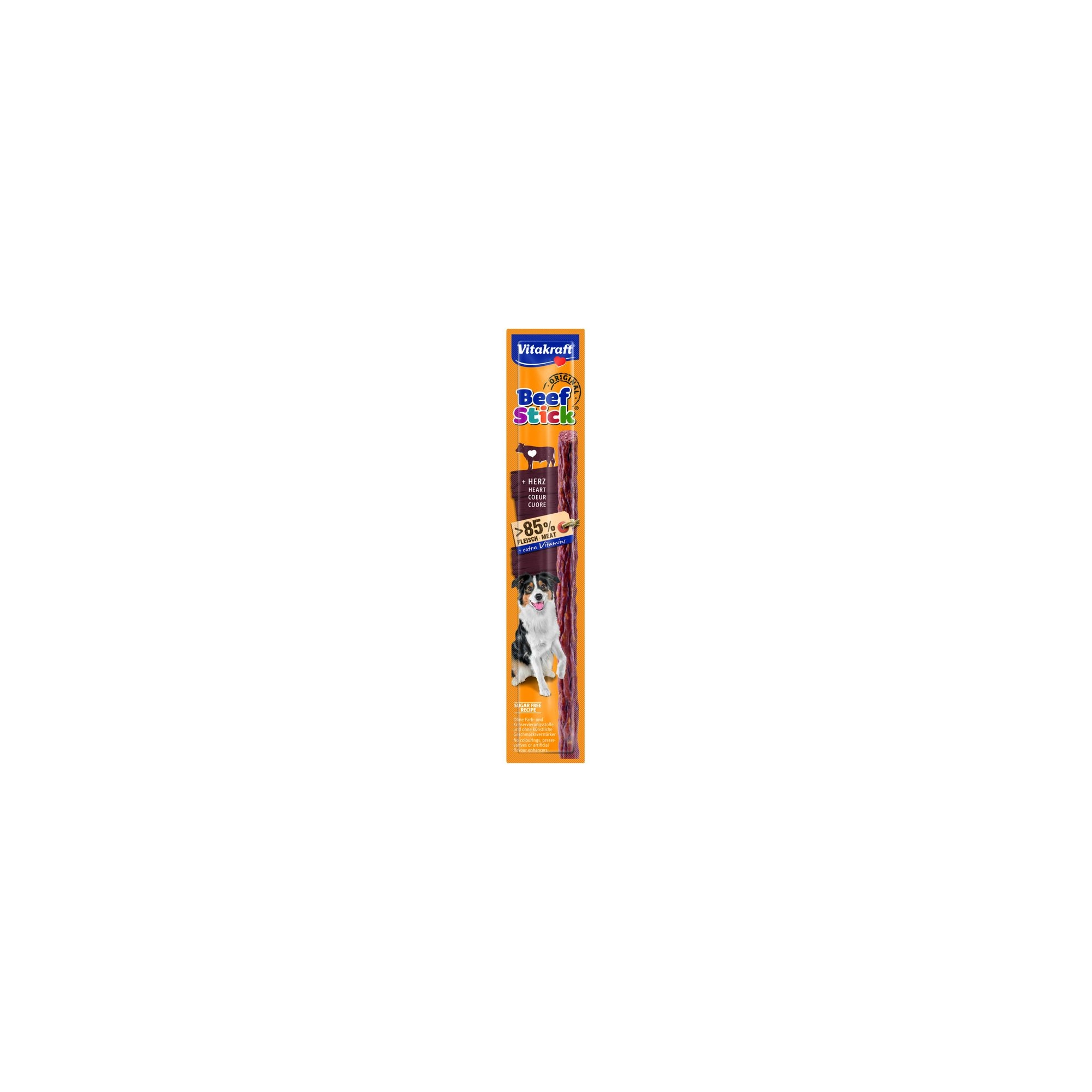 Vitakraft Beef Stick Kutya Jutalomfalat Szívvel 12g 1db
